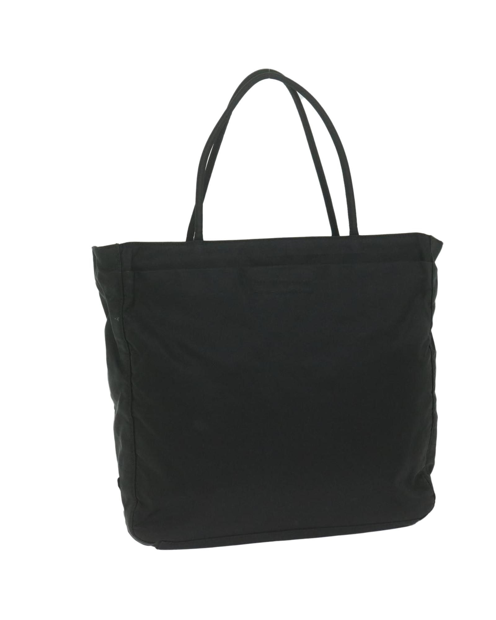 image of Prada Black Synthetic Shoulder Bag By Italian Designer, Women's