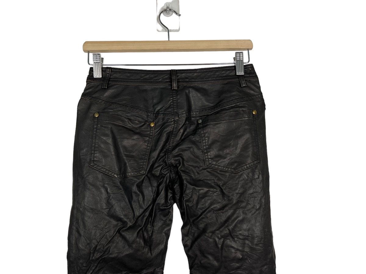Designer 🔥 DEVIL FASHION CYBERPUNK BONDAGE LEATHER SYNTETIC Size US 26 / EU 42 - 8 Thumbnail