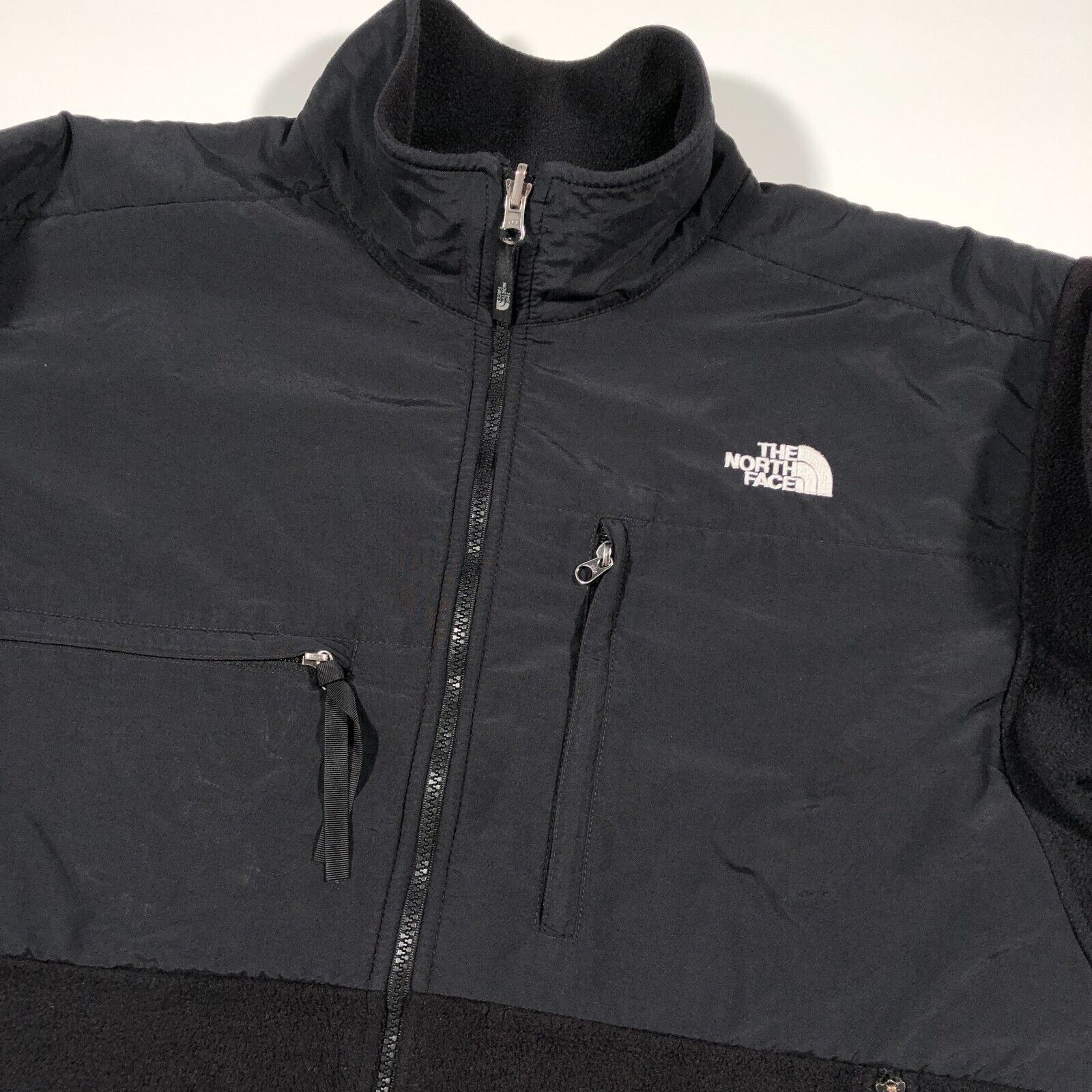 The North Face × Vintage Vintage The NORTH FACE Black Denali Full Zip Fleece Jacket Size US XL / EU 56 / 4 - 3 Thumbnail