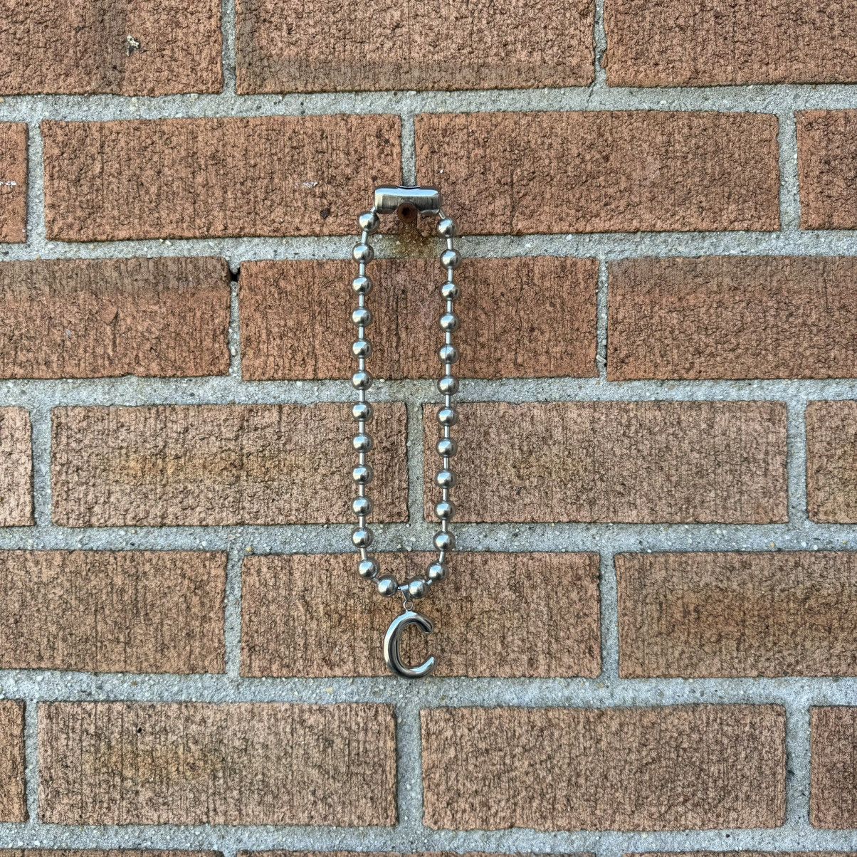 Other Oversized Blob Ball Letter “C” Chain Size ONE SIZE - 2 Thumbnail