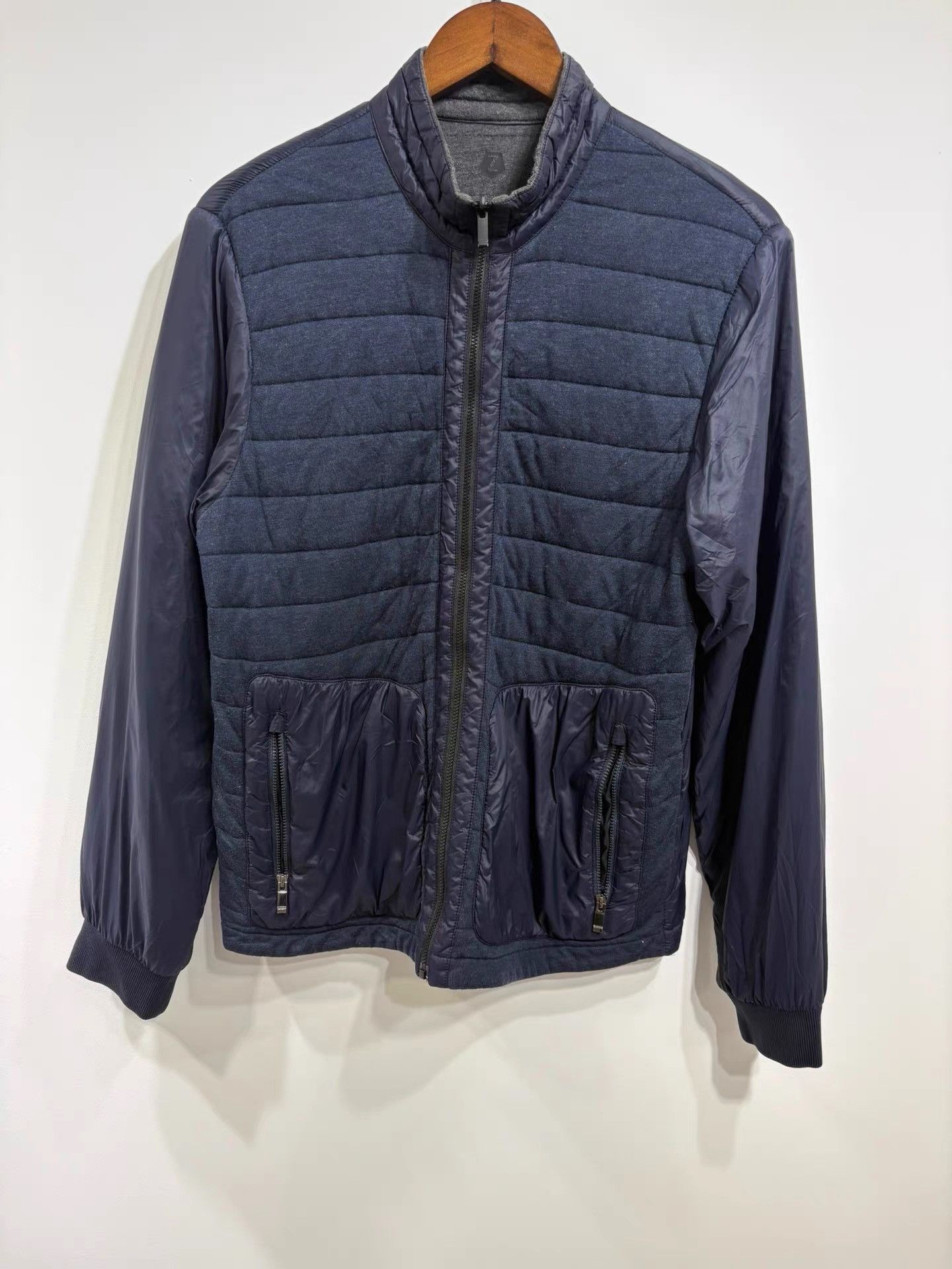 Z Zegna ZegnaSport Men's Navy Casual Jacket K29 Size US M / EU 48-50 / 2 - 1 Thumbnail