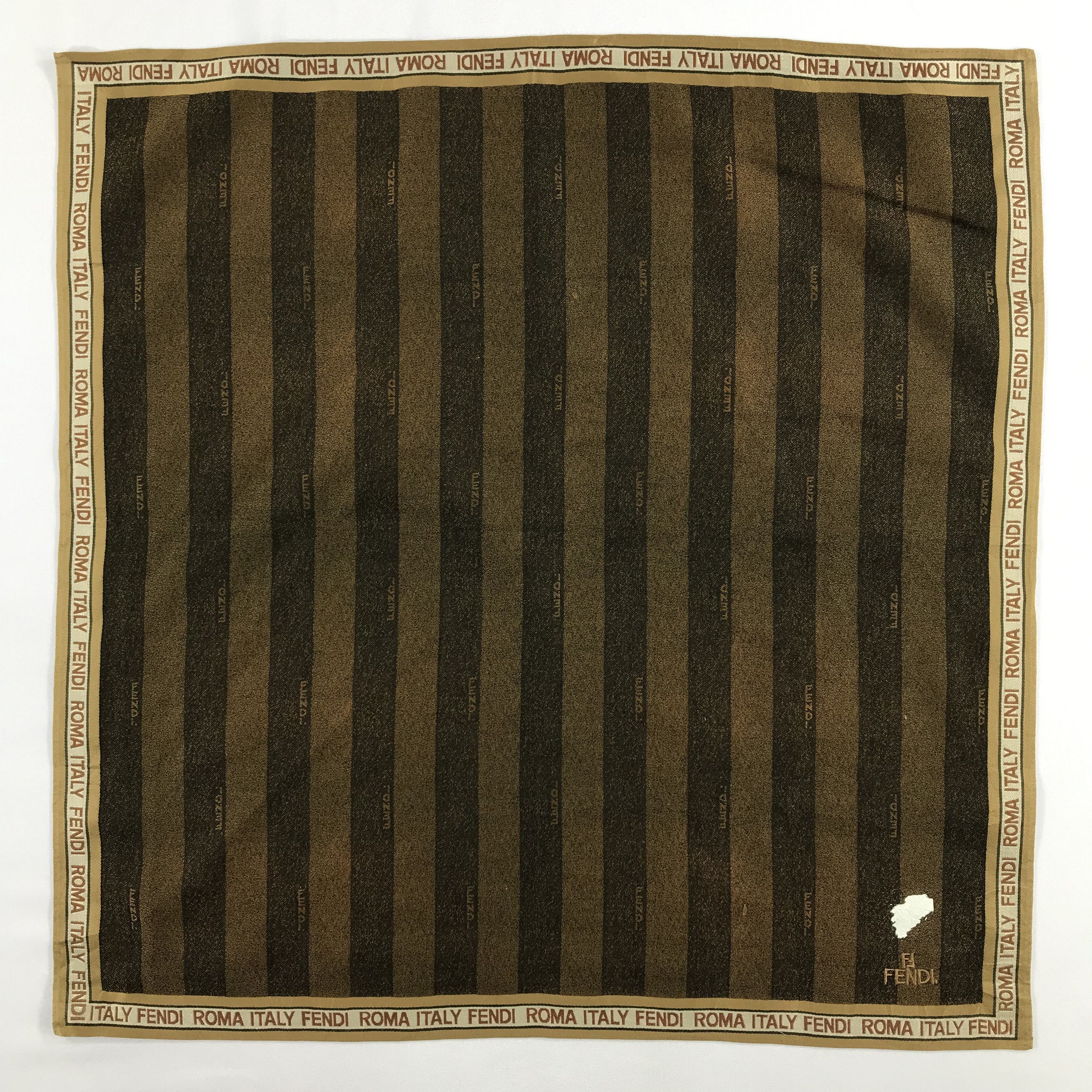 Vintage Fendi Bandana / Handkerchief / Neckerchief - S2105