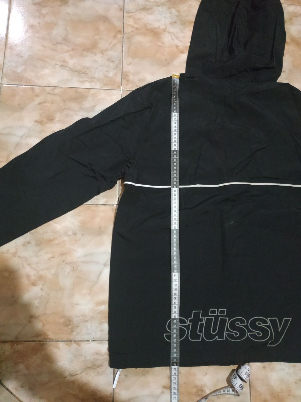 Stussy Stussy Reflective Nylon Anorak Windbreaker Black M Size US M / EU 48-50 / 2 - 2 Thumbnail