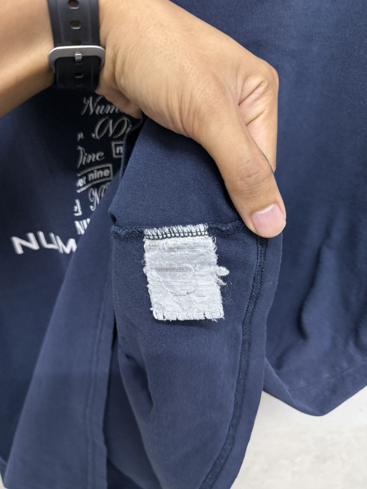 Number (N)ine Distressed Number Nine x Marlboro Star All Logo Tees Size US M / EU 48-50 / 2 - 4 Thumbnail