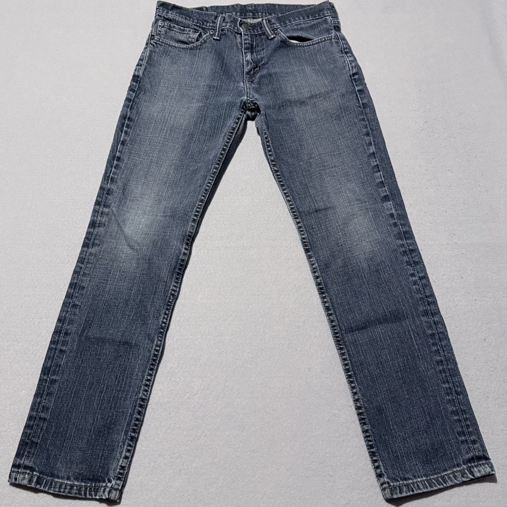 Levi's Levi's 511 Jeans Men Blue Denim Pockets Zip Fly Slim Straight 31x30 XS? No size type: 31x30 but keep 31x30 Size US 31 - 2 Thumbnail