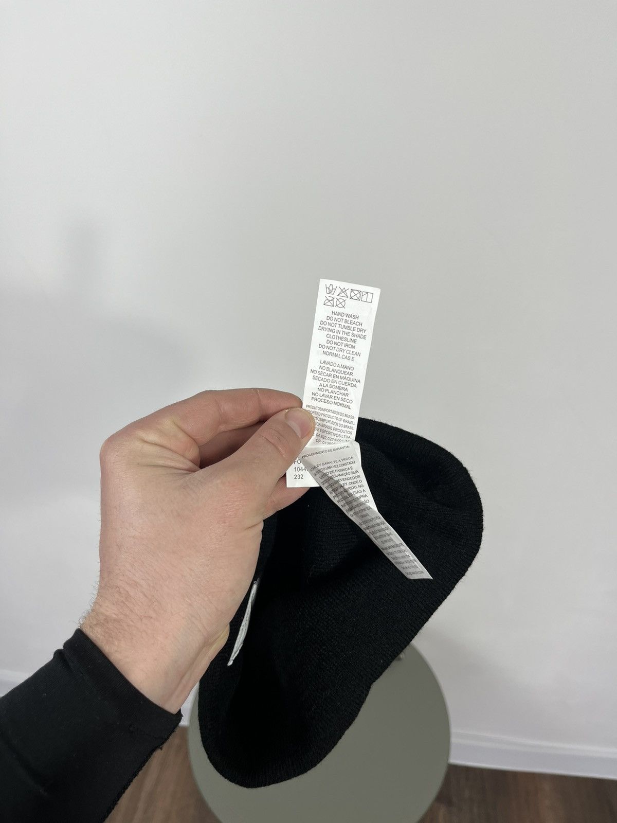 Oakley Oakley Piet Tactical Field Gear Beanie Black OS Size ONE SIZE - 9 Thumbnail