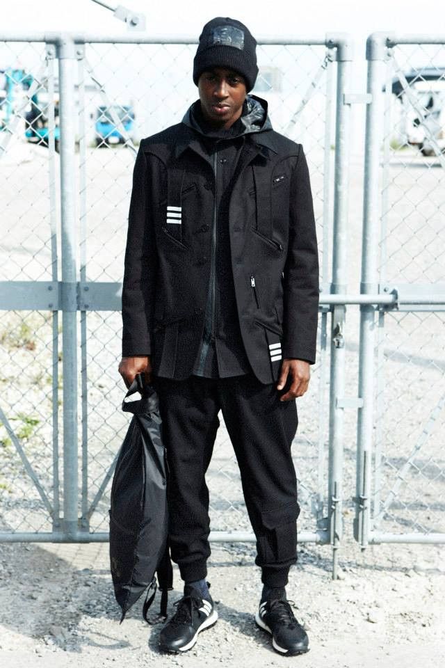 Adidas × Y-3 × Yohji Yamamoto adidas Y-3 AW 15-16 Propaganda Runway Blazer AC3550 Size 40L - 22 Thumbnail