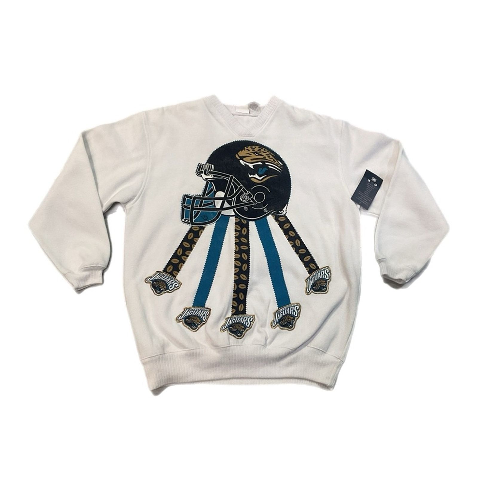 Vintage 90s Jacksonville Jaguars Logo Sweater