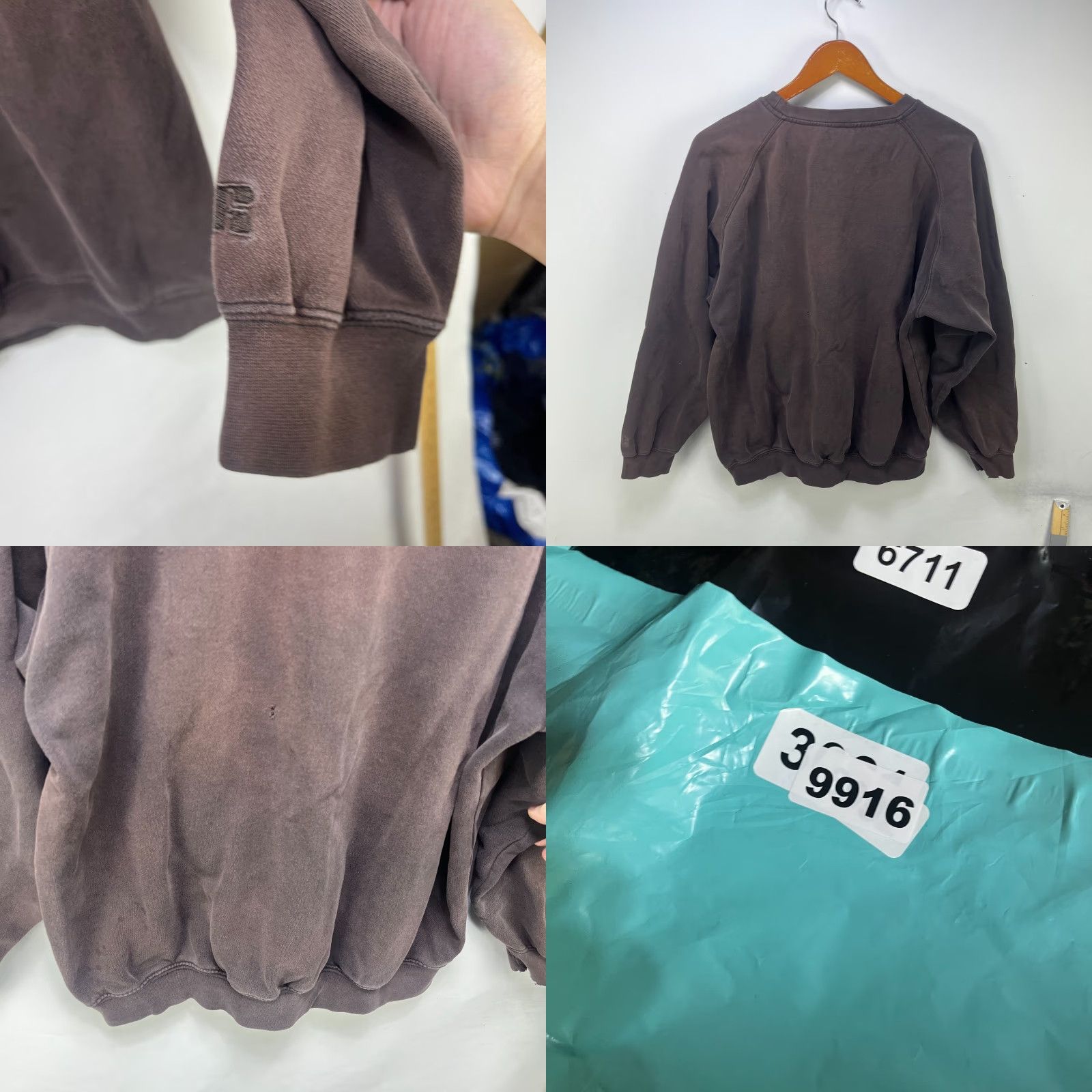 Russell Athletic VINTAGE Russell Athletic Sweatshirt Men L Brown Pullover BD Sun Faded Typical Size US L / EU 52-54 / 3 - 8 Thumbnail