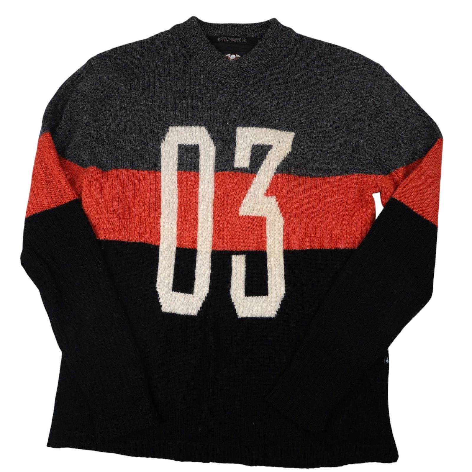 Harley Davidson Vintage Harley Davidson 03 Knit Sweater Size US M / EU 48-50 / 2 - 1 Thumbnail