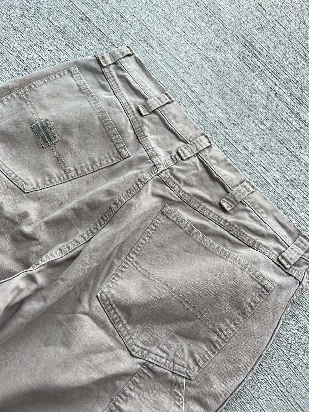 Vintage × Wrangler Vintage y2k Wrangler Baggy Carpenter Utility Shorts Size US 36 / EU 52 - 4 Thumbnail