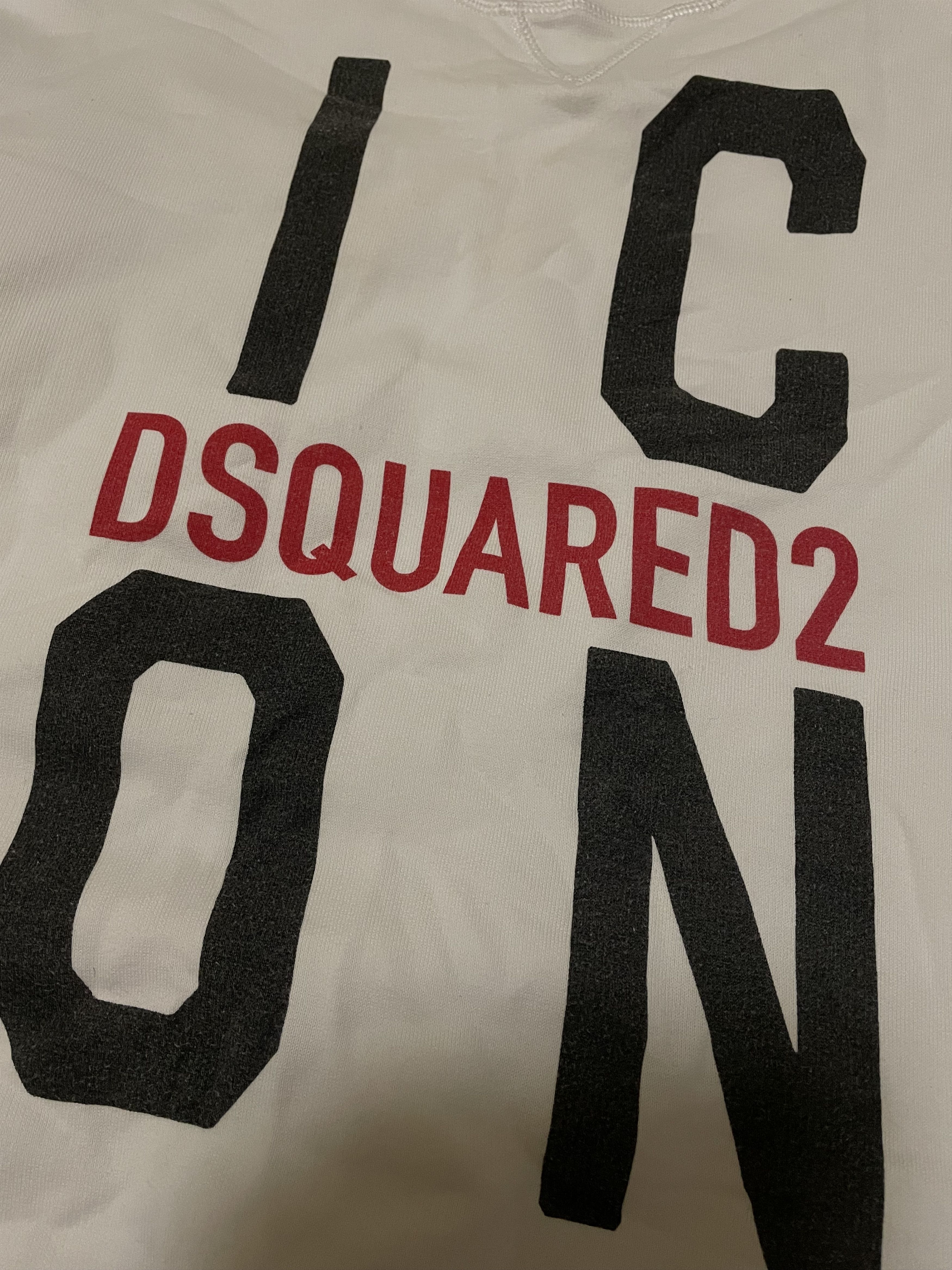 Dsquared2 DSQUARED2 white ICON sweatshirt size M Size US M / EU 48-50 / 2 - 4 Thumbnail