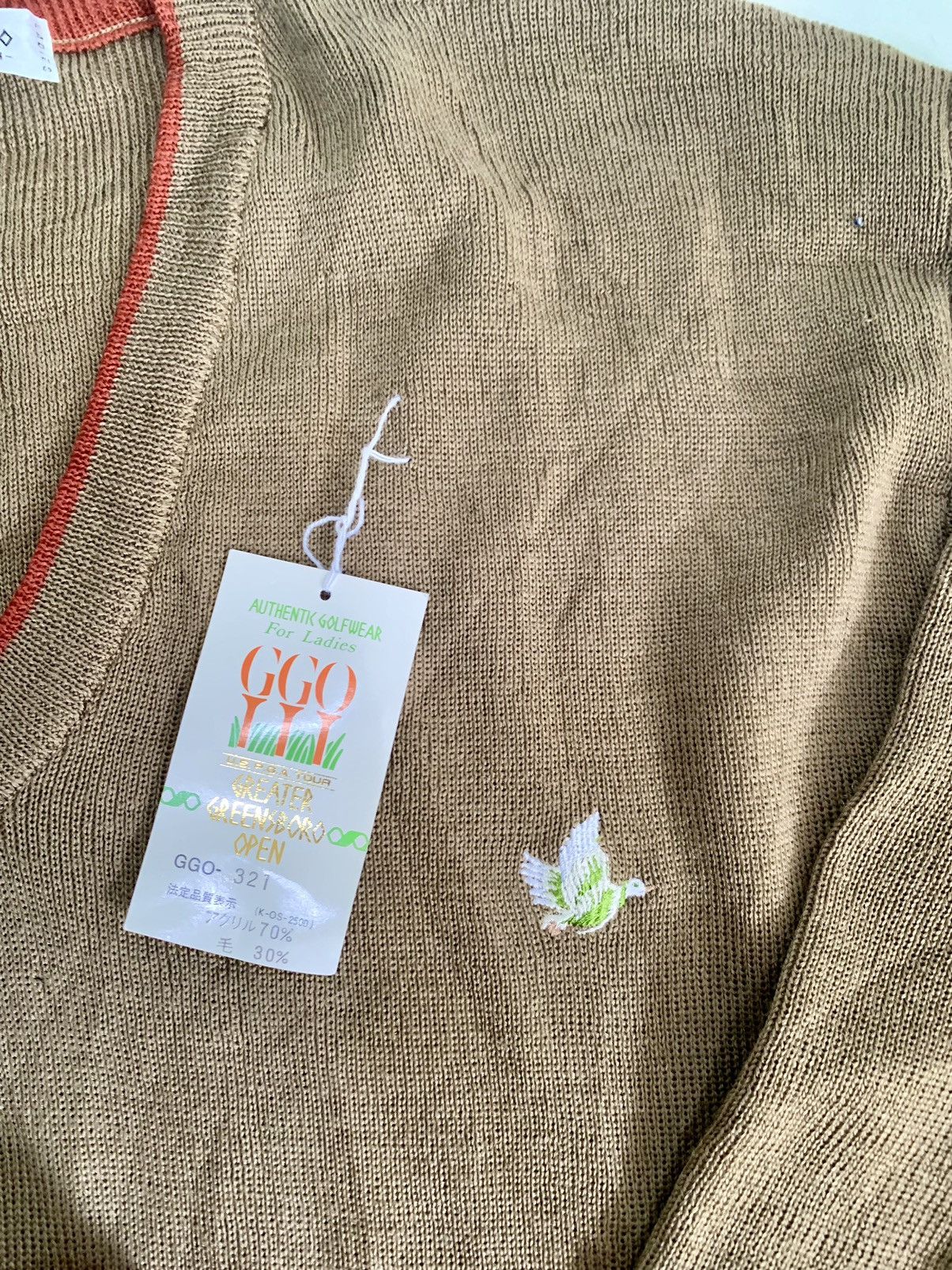 Vintage N.O.S Golf Sport Knitwear by GGO Size M / US 6-8 / IT 42-44 - 2 Thumbnail