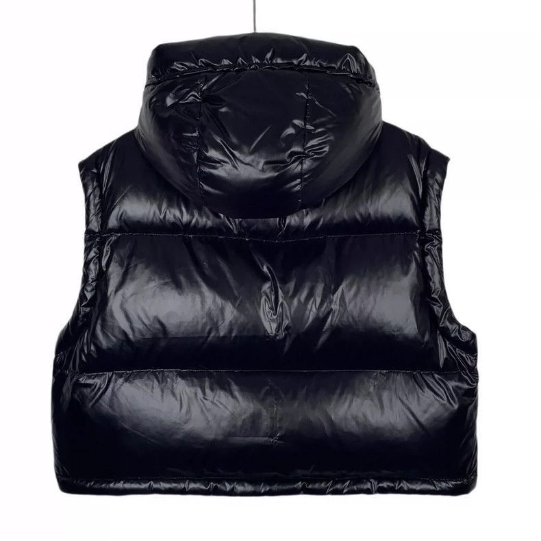 Louis Vuitton Louis Vuitton Black Hooded Puffer Vest -2505 Size XS / US 0-2 / IT 36-38 - 2 Thumbnail