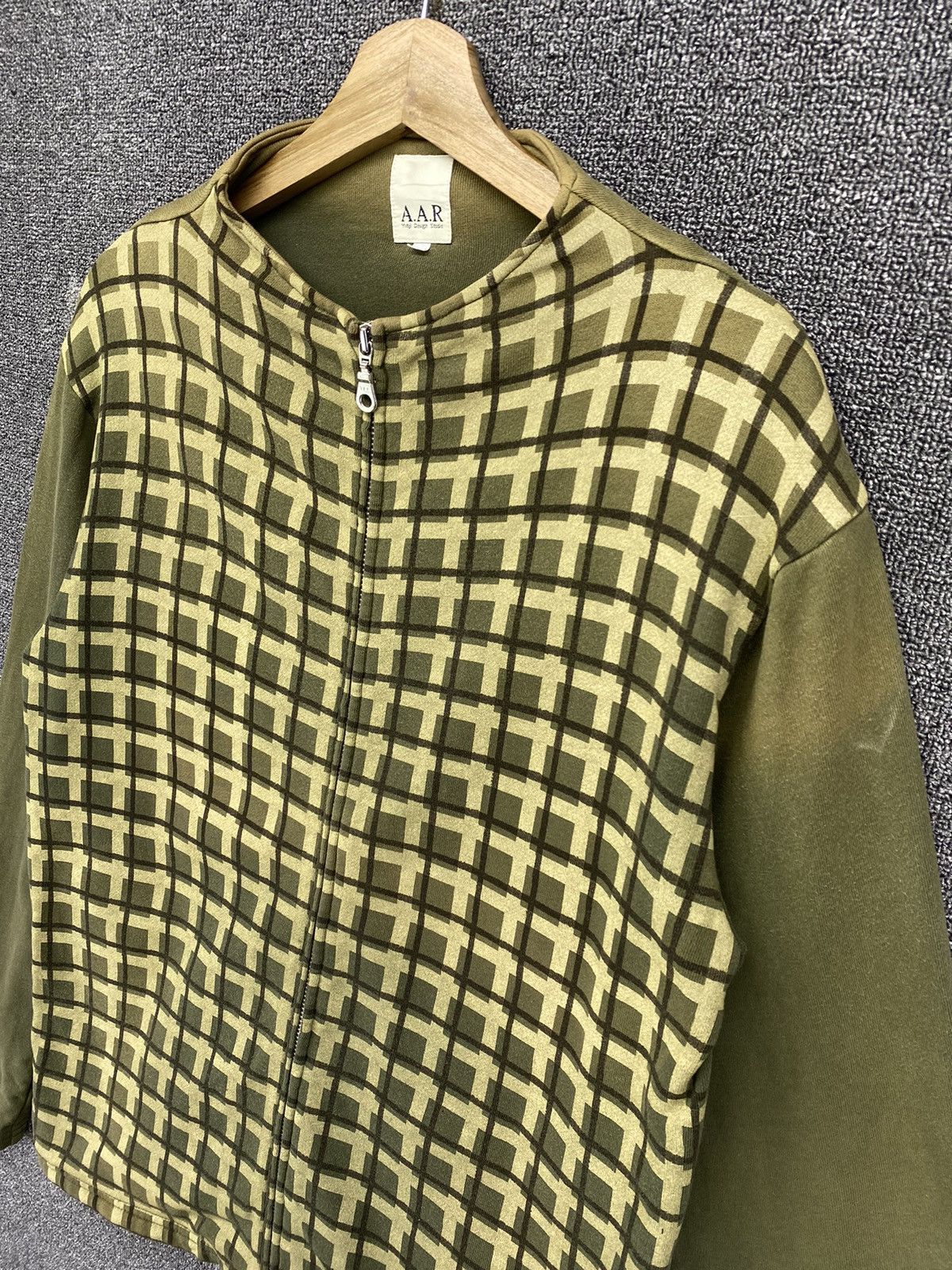 Yohji Yamamoto Vintage A.A.R Yohji Design Studio Shadows Plaid Jacket Size M / US 6-8 / IT 42-44 - 6 Thumbnail