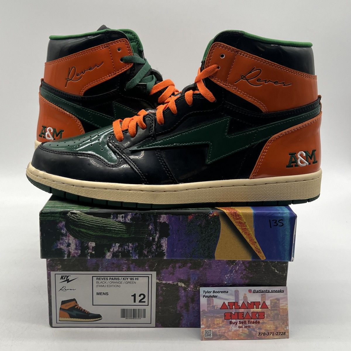 Nike Reeves Paris / kiy 85 hi Size US 12 / EU 45 - 1 Thumbnail