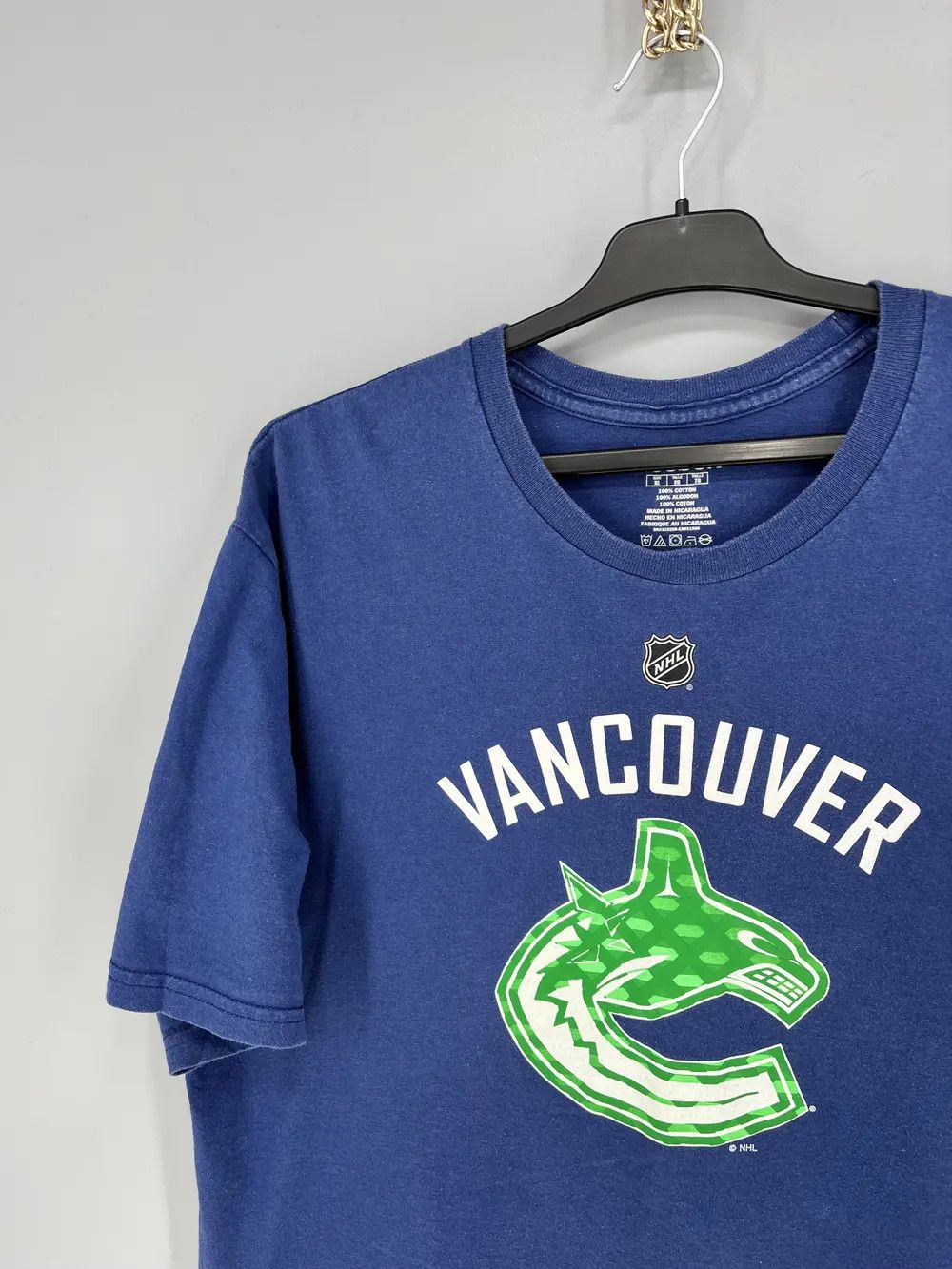 Reebok Reebok NHL T SHIRT Vancouver Canucks Henrik Sedin Size US XL / EU 56 / 4 - 7 Thumbnail