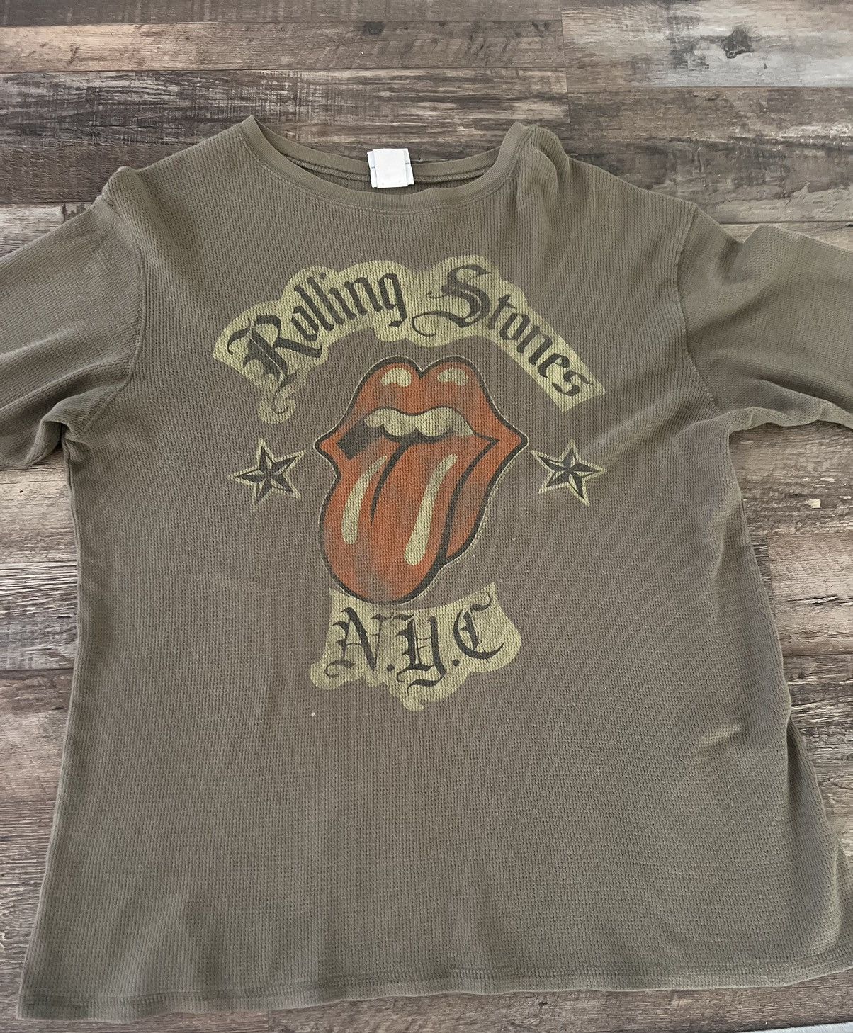 Vintage The Rolling Stones vintage long sleeve Size US L / EU 52-54 / 3 - 1 Thumbnail