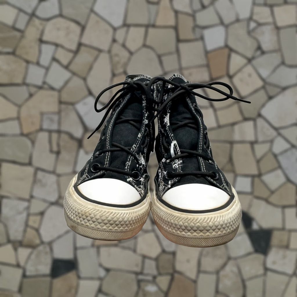 Converse Converse All Star High Top Sneaker Cosmic Print Black White Pink Accent Women's 11 Size US 8 / IT 38 - 1 Thumbnail