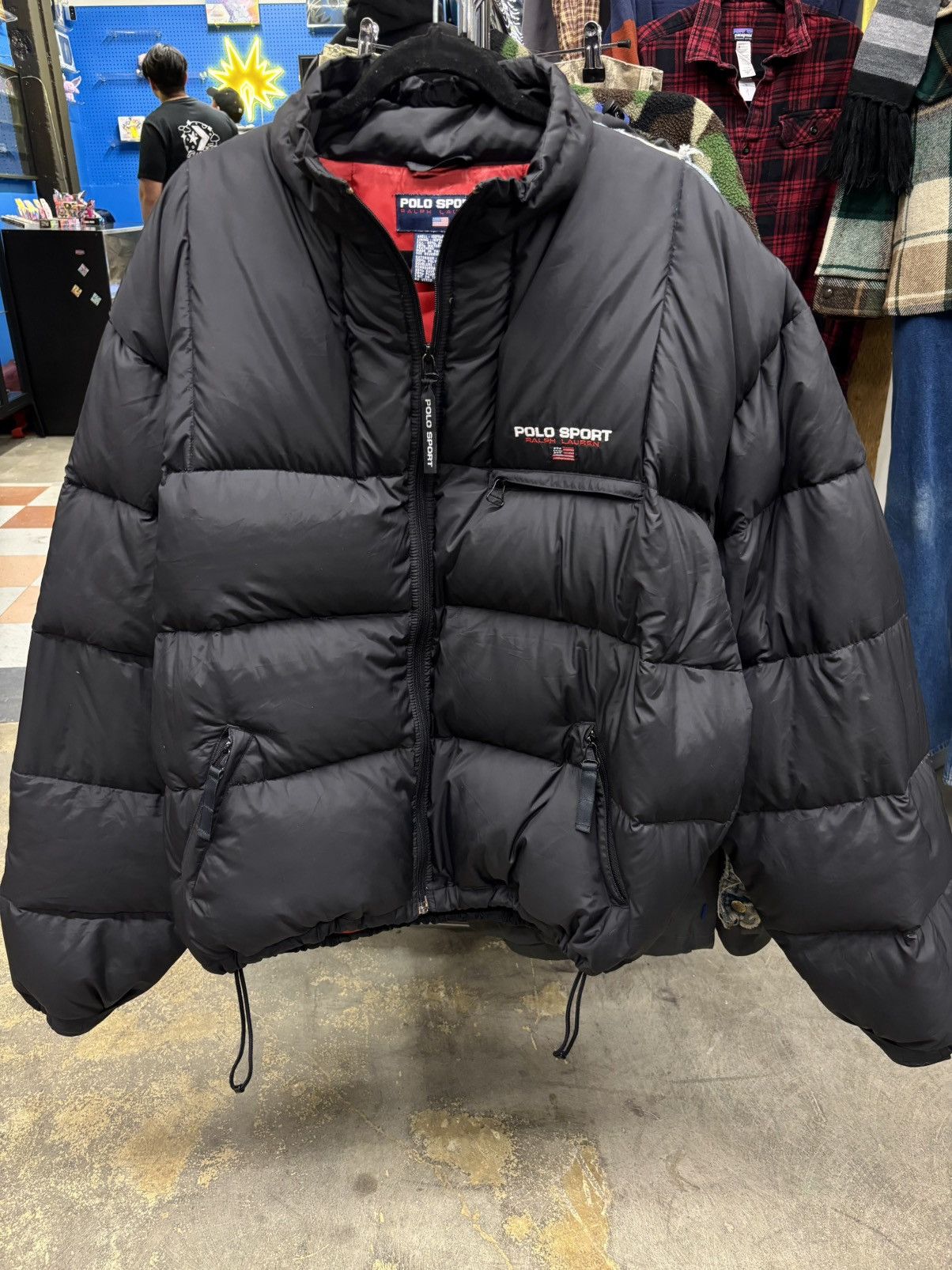 Polo Ralph Lauren Vintage Polo Sport Puffer Jacket Size US XL / EU 56 / 4 - 1 Thumbnail