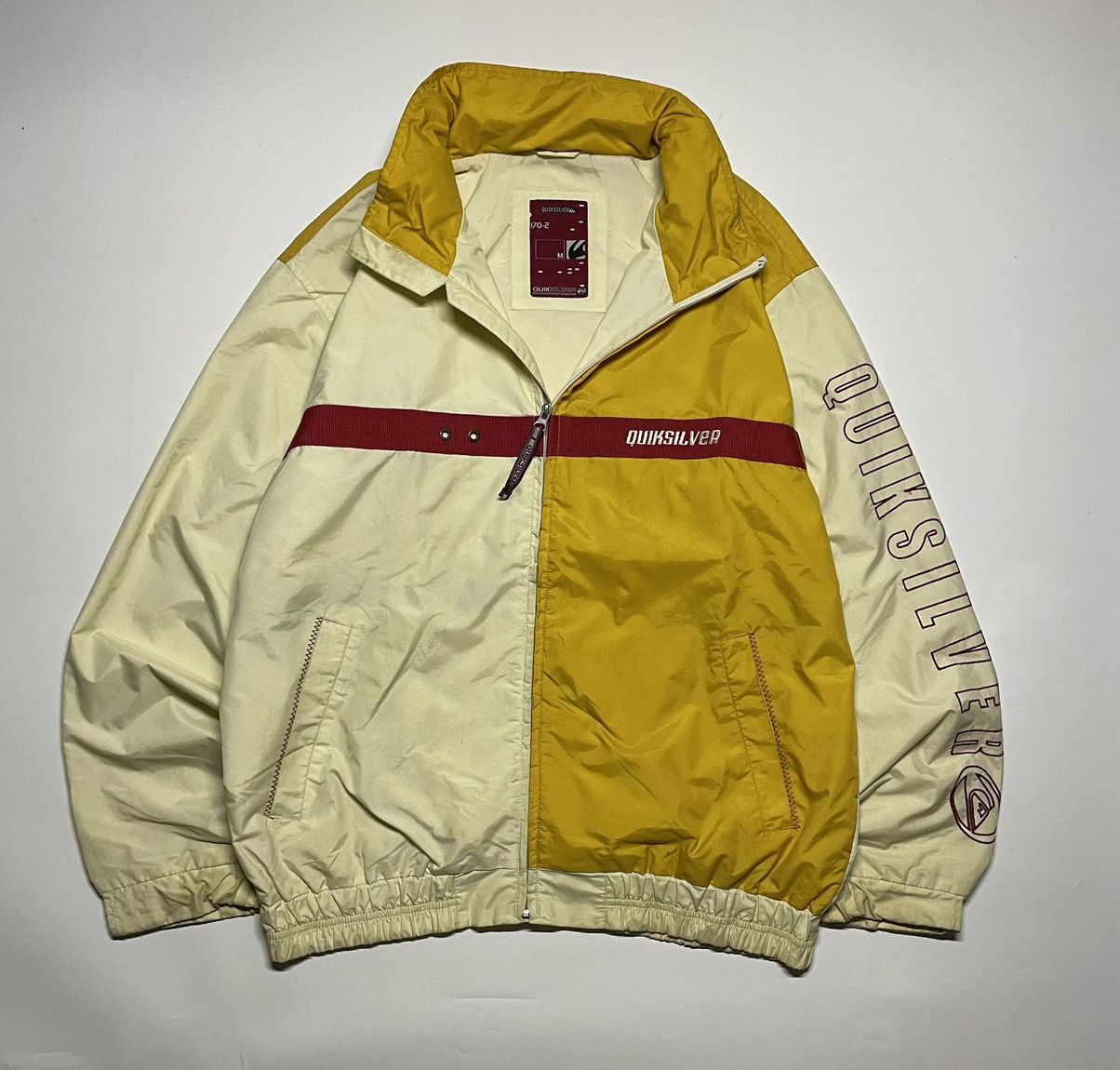 Quicksilver × Quiksilver Quick Silver Surf Speelout logo windbreaker jacket Size US M / EU 48-50 / 2 - 9 Thumbnail