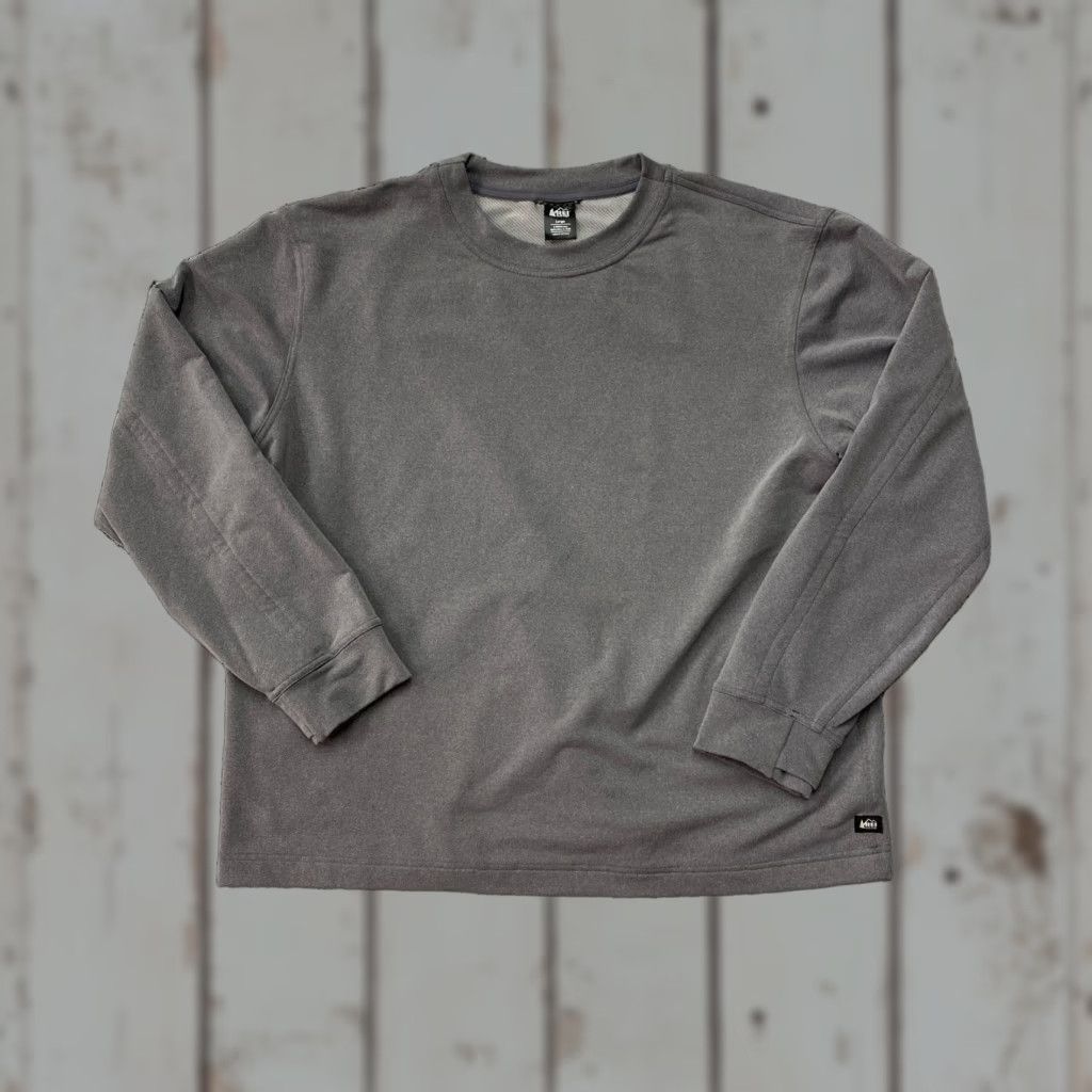 Vintage REI Co-Op Crewneck Sweatshirt Mens Medium Grey Pullover Sweatshirt Size US M / EU 48-50 / 2 - 1 Thumbnail