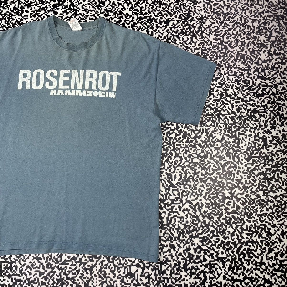 Band Tees × Vintage Vintage 00s Rammstein RosenRot 2005 Band Rock T-shirt Size US XL / EU 56 / 4 - 3 Thumbnail
