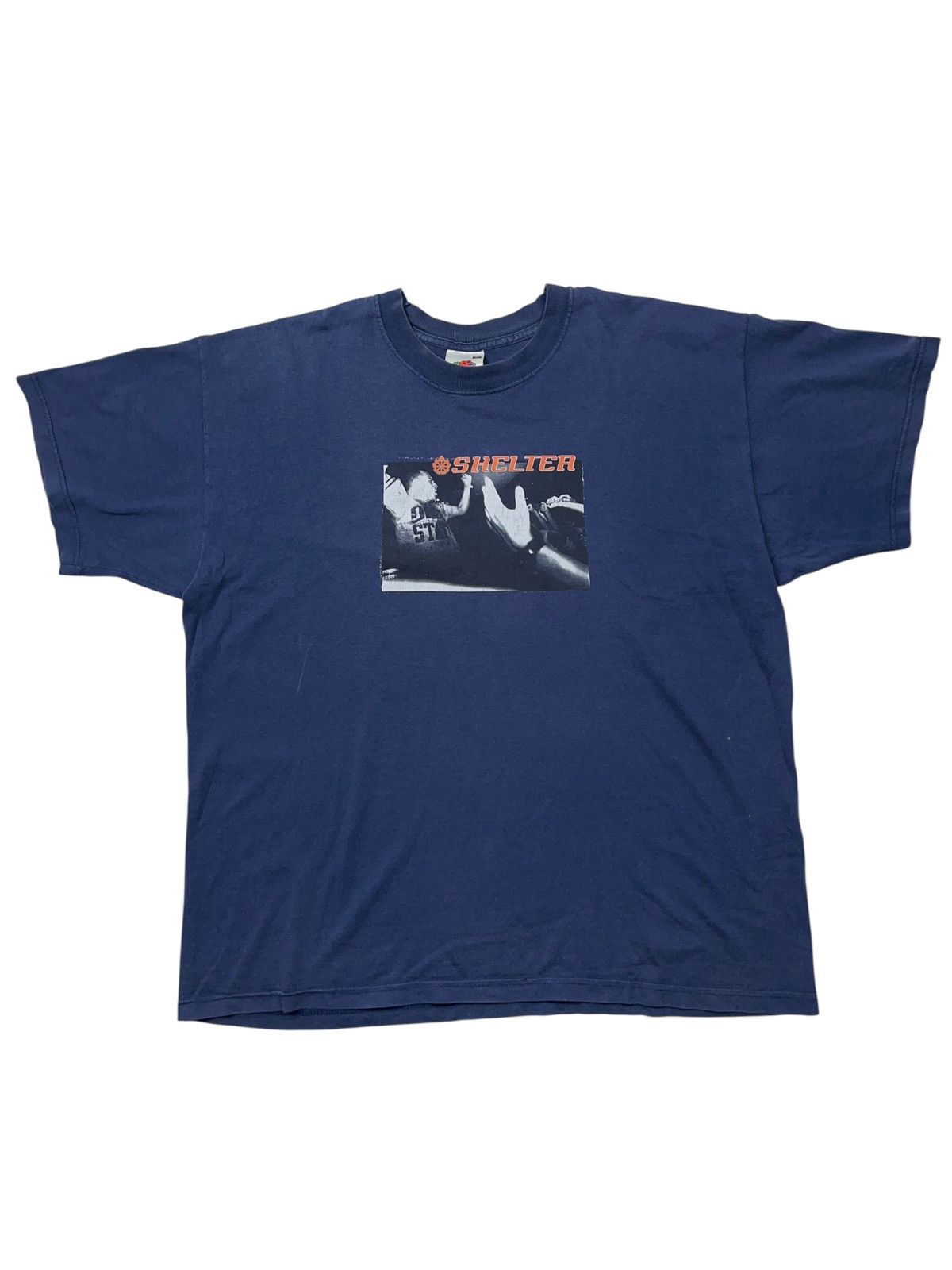 Band Tees Vintage 2001 Shelter The Purpose The Passion Hardcore Shirt Size US XL / EU 56 / 4 - 1 Thumbnail