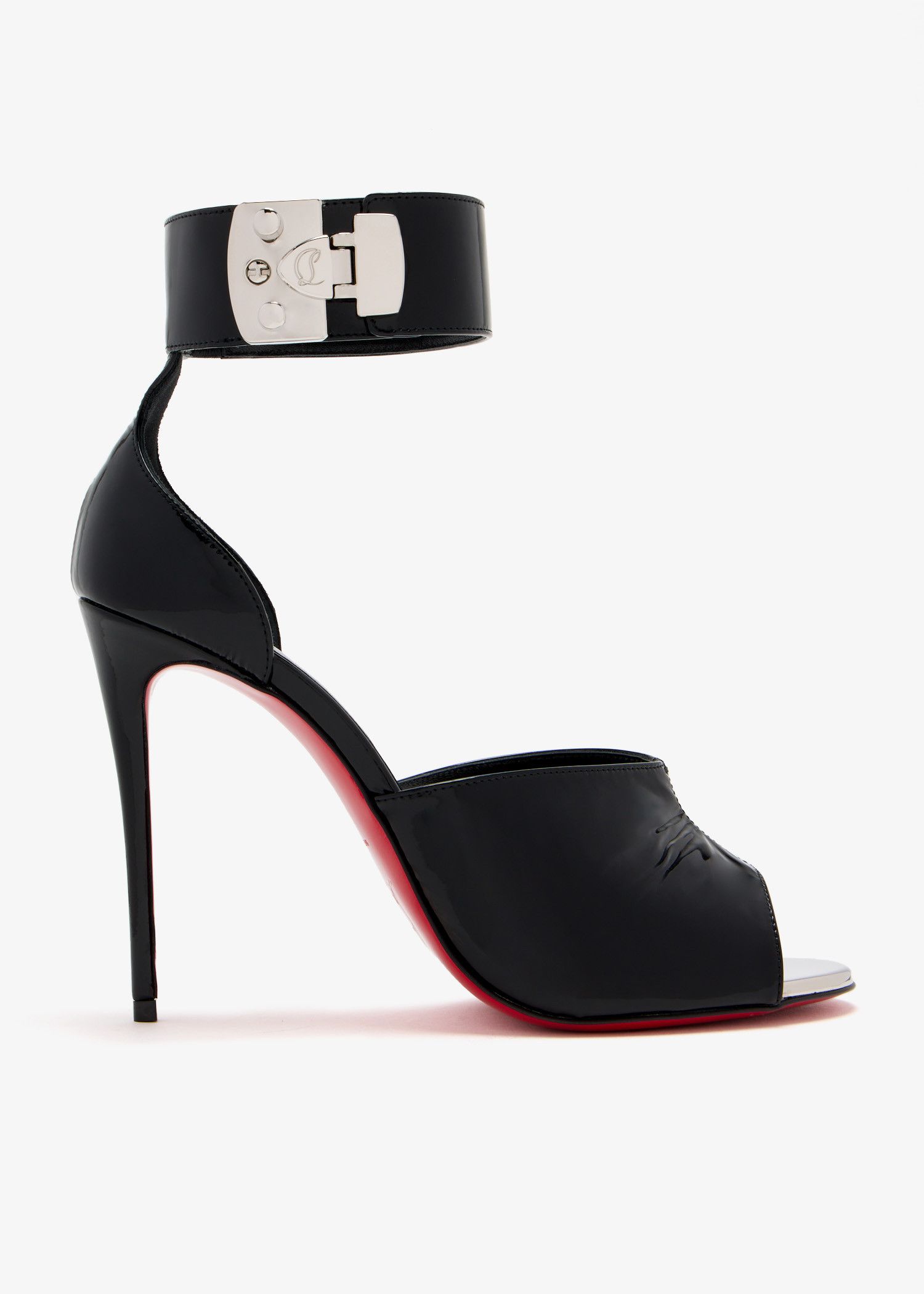 Christian Louboutin oc11z0625 Sandals in Black Size US 10 / IT 40 - 1 Thumbnail