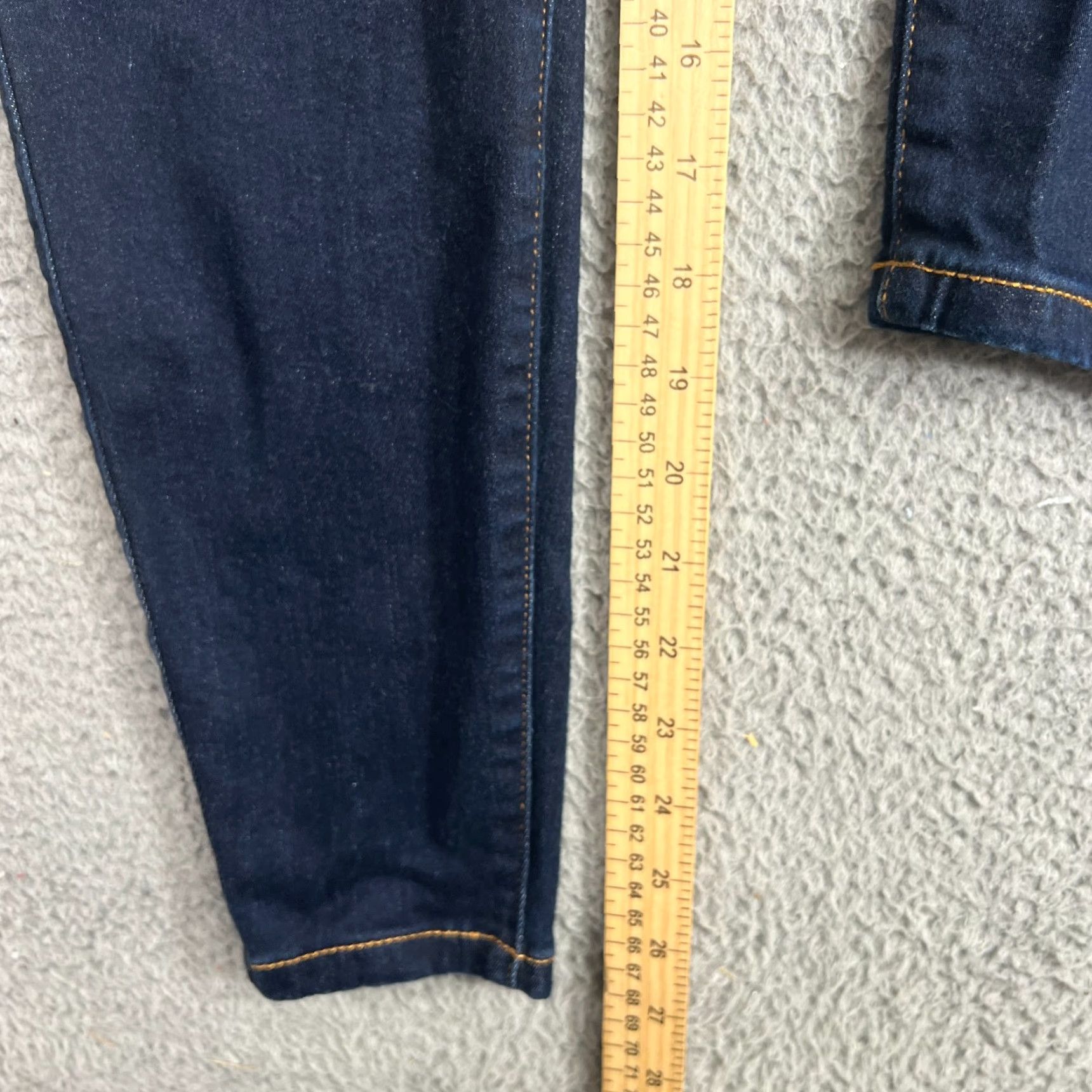 Torrid Torrid Jeans Women’s 12 Blue Cotton Denim Jegging 5-Pocket Regular Stretch Size 34" / US 12 / IT 48 - 3 Thumbnail
