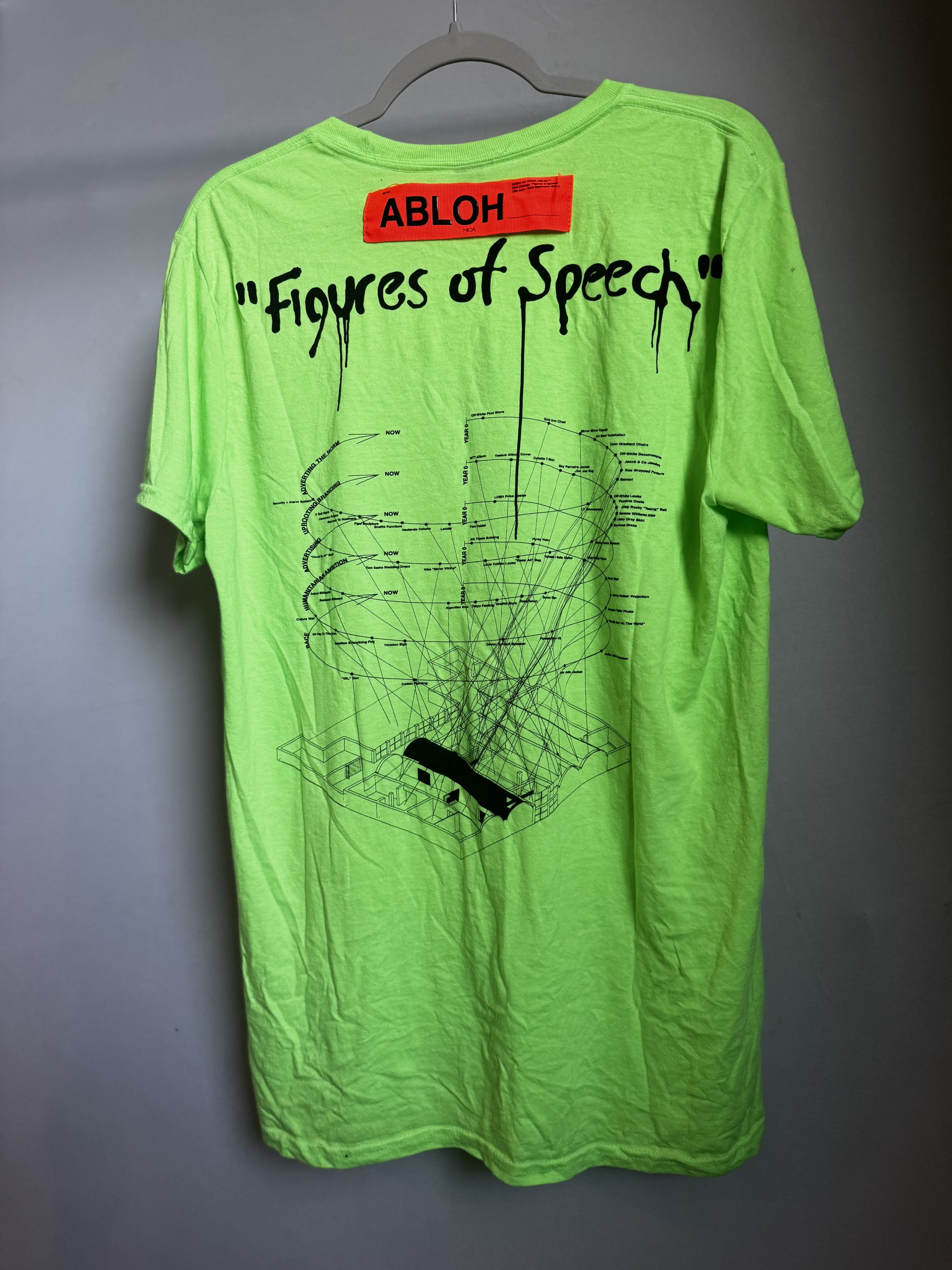 Virgil Abloh FIGURES OF SPEECH tee Size US L / EU 52-54 / 3 - 2 Thumbnail