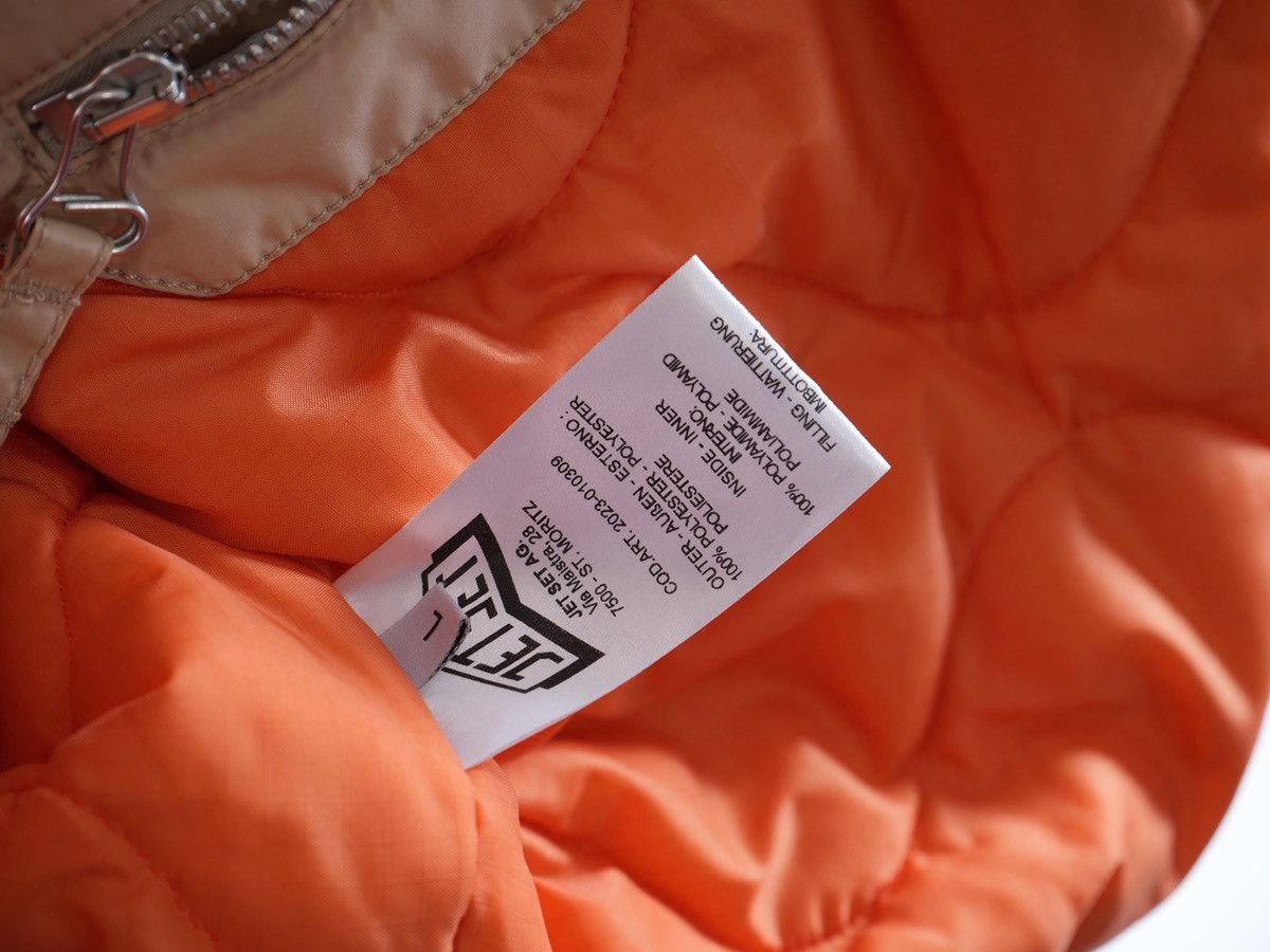 JET SET Jet Set Ski Puffer Nylon Jacket Bomber sz L Size US L / EU 52-54 / 3 - 6 Thumbnail