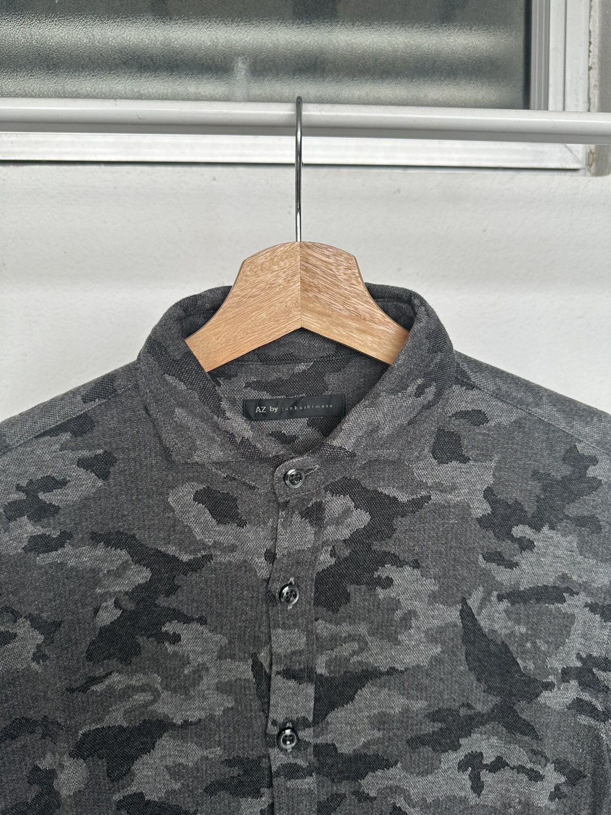 AZ by junhashimoto F/W 2016 - AZ by Junhashimoto hybrid camo cotton shirt Size US M / EU 48-50 / 2 - 10 Thumbnail