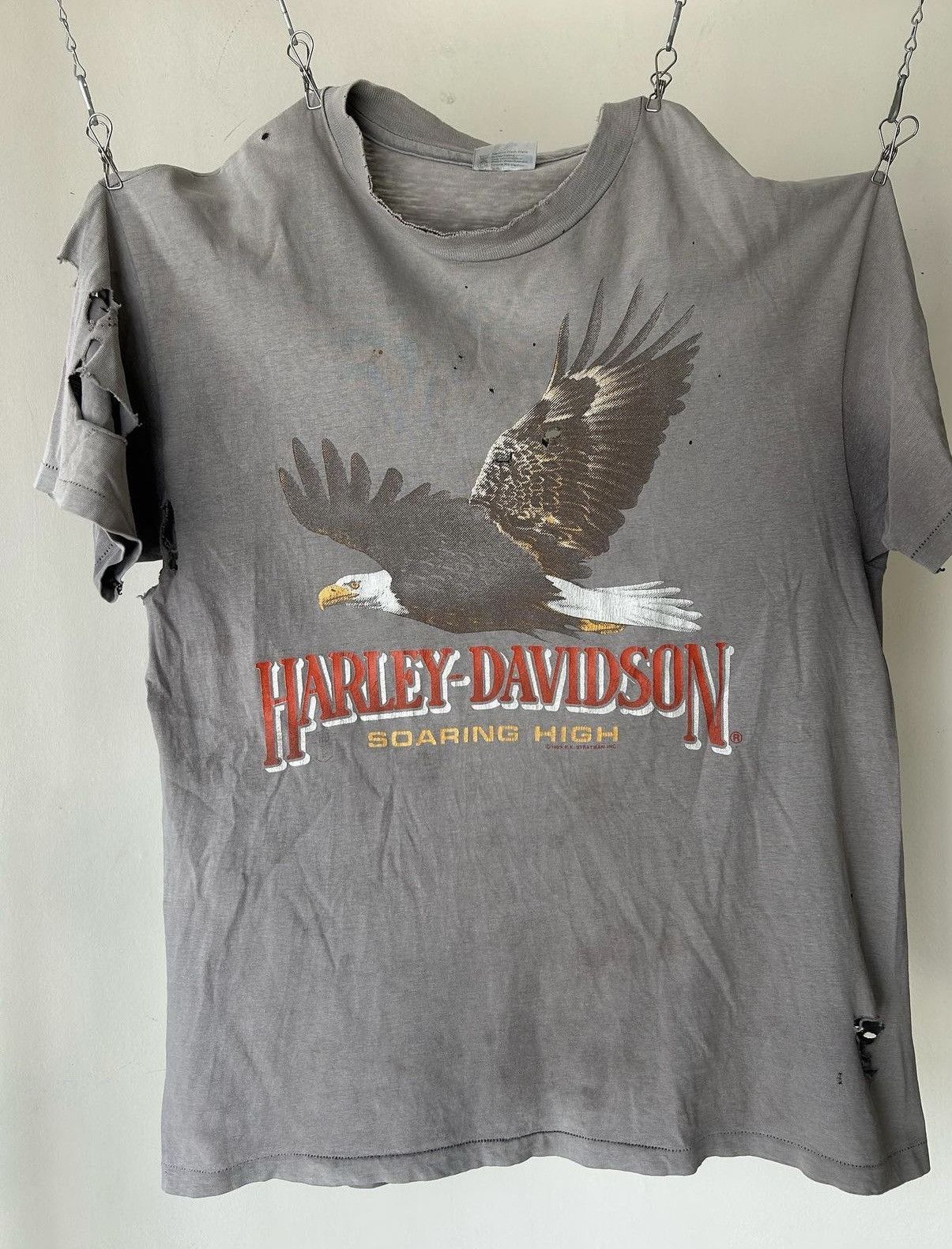 Vintage Vintage Harley Davidson Size US L / EU 52-54 / 3 - 1 Thumbnail