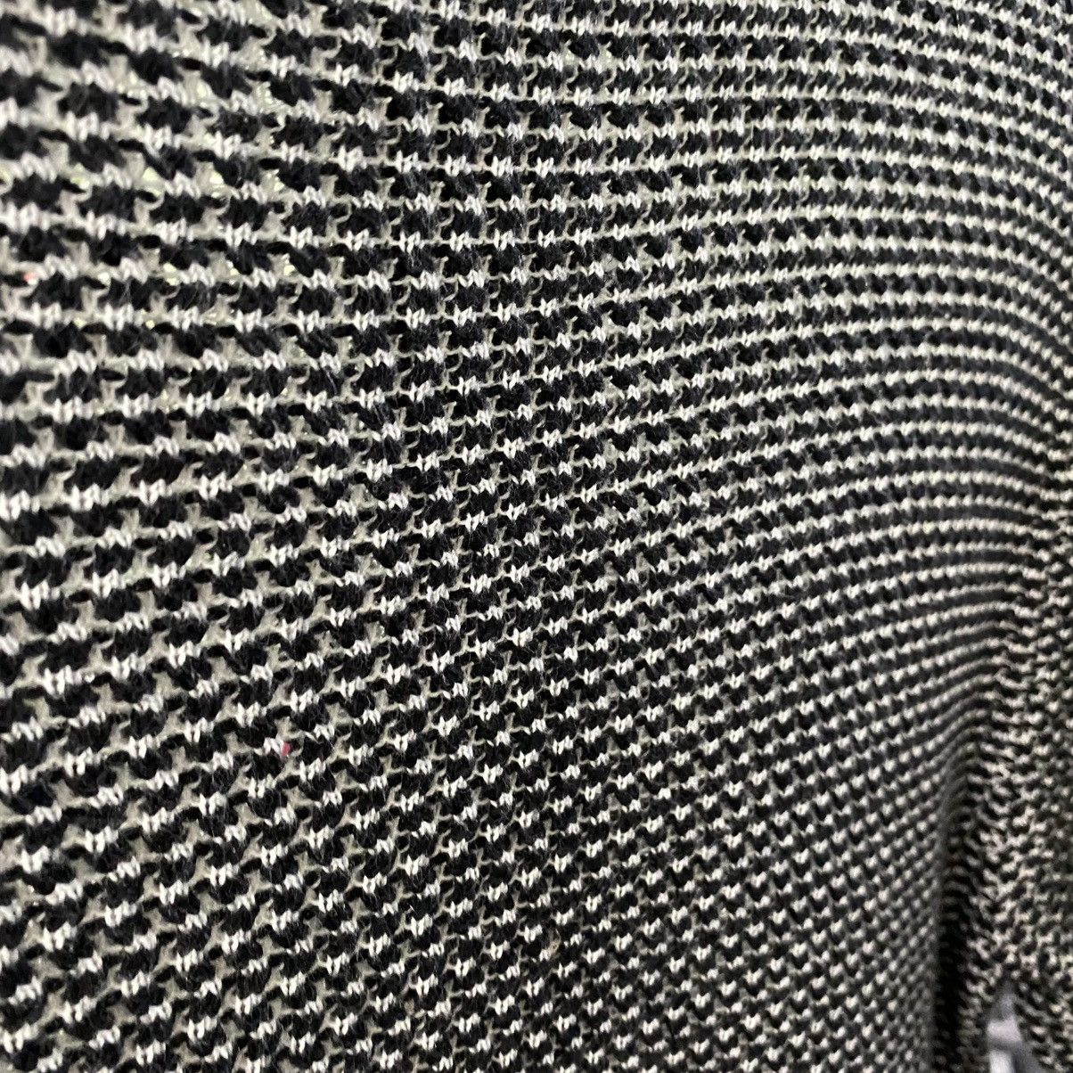 Fred Perry Fred Perry Reissues Knitted Polo, Black & White Size US XS / EU 42 / 0 - 15 Thumbnail