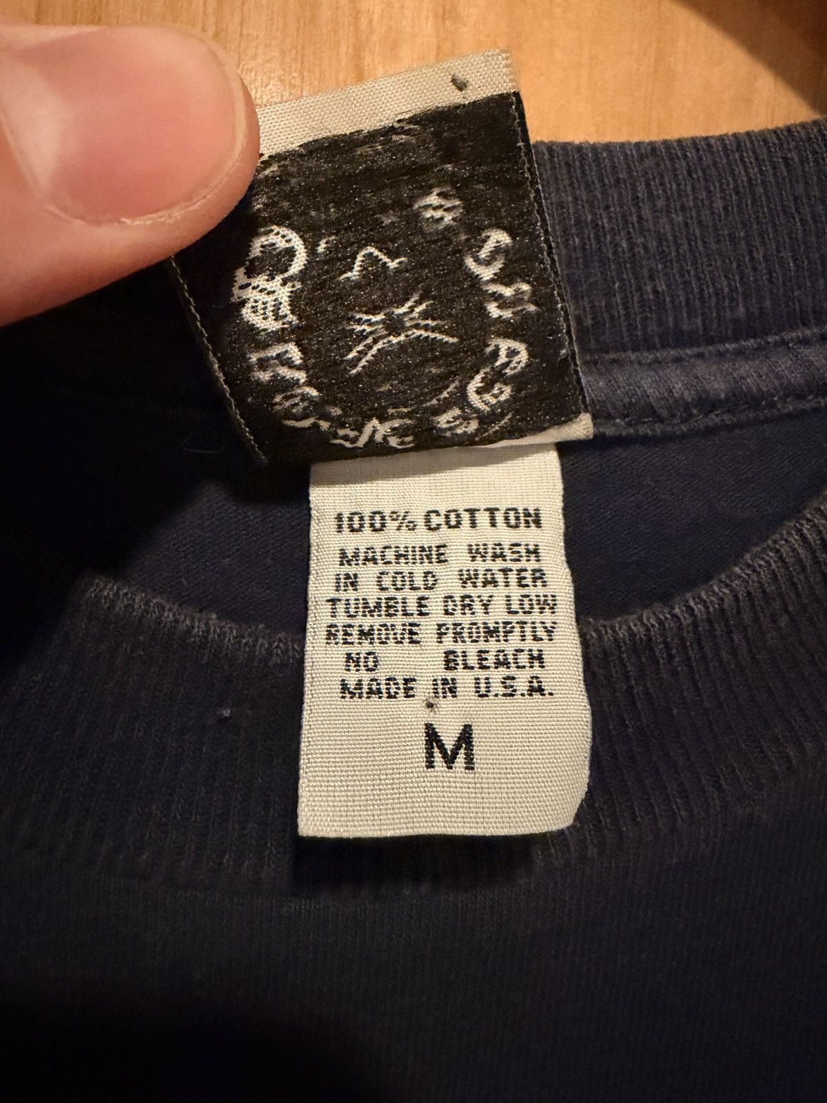 Chrome Hearts Chrome Hearts Vintage Intellectual Gallery Tee Navy Size US M / EU 48-50 / 2 - 7 Thumbnail