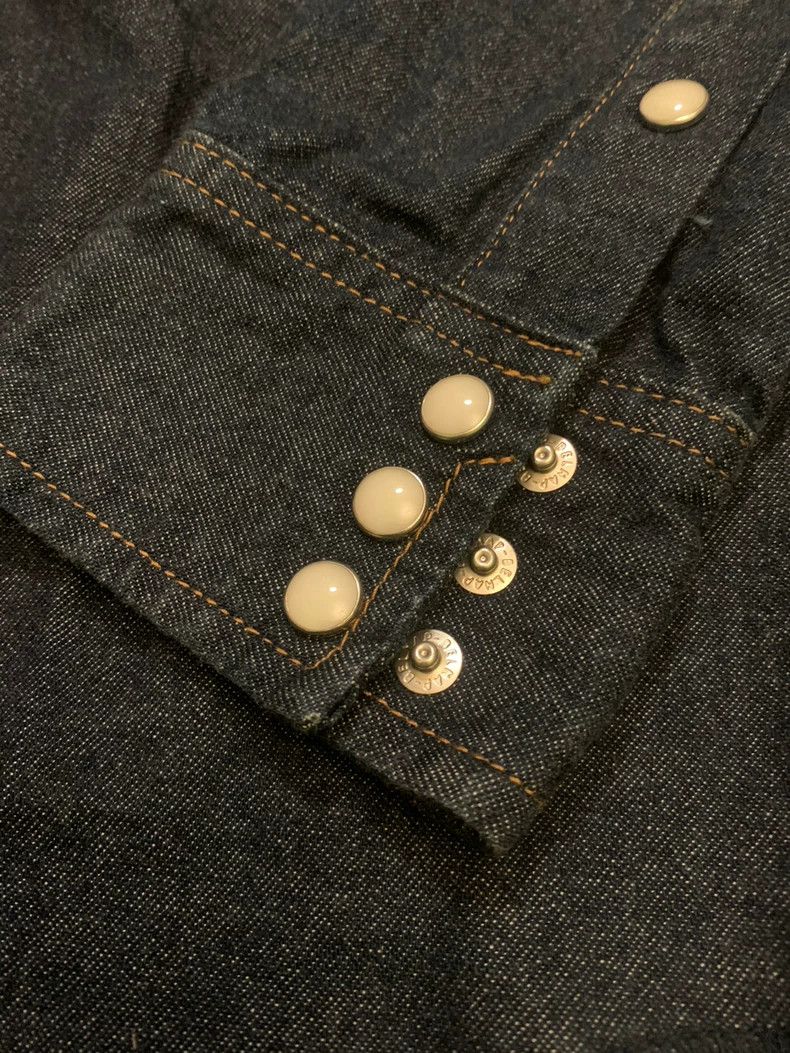 Wacko Maria Wacko maria Raw Denim Shirt Size US M / EU 48-50 / 2 - 7 Thumbnail