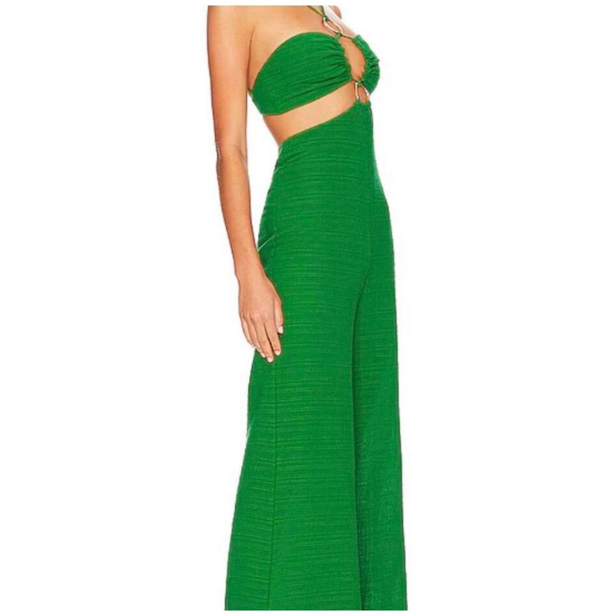 REVOLVE NWT Rumer Amoura Jumpsuit In Green Size Medium Size 28" / US 6 / IT 42 - 3 Thumbnail