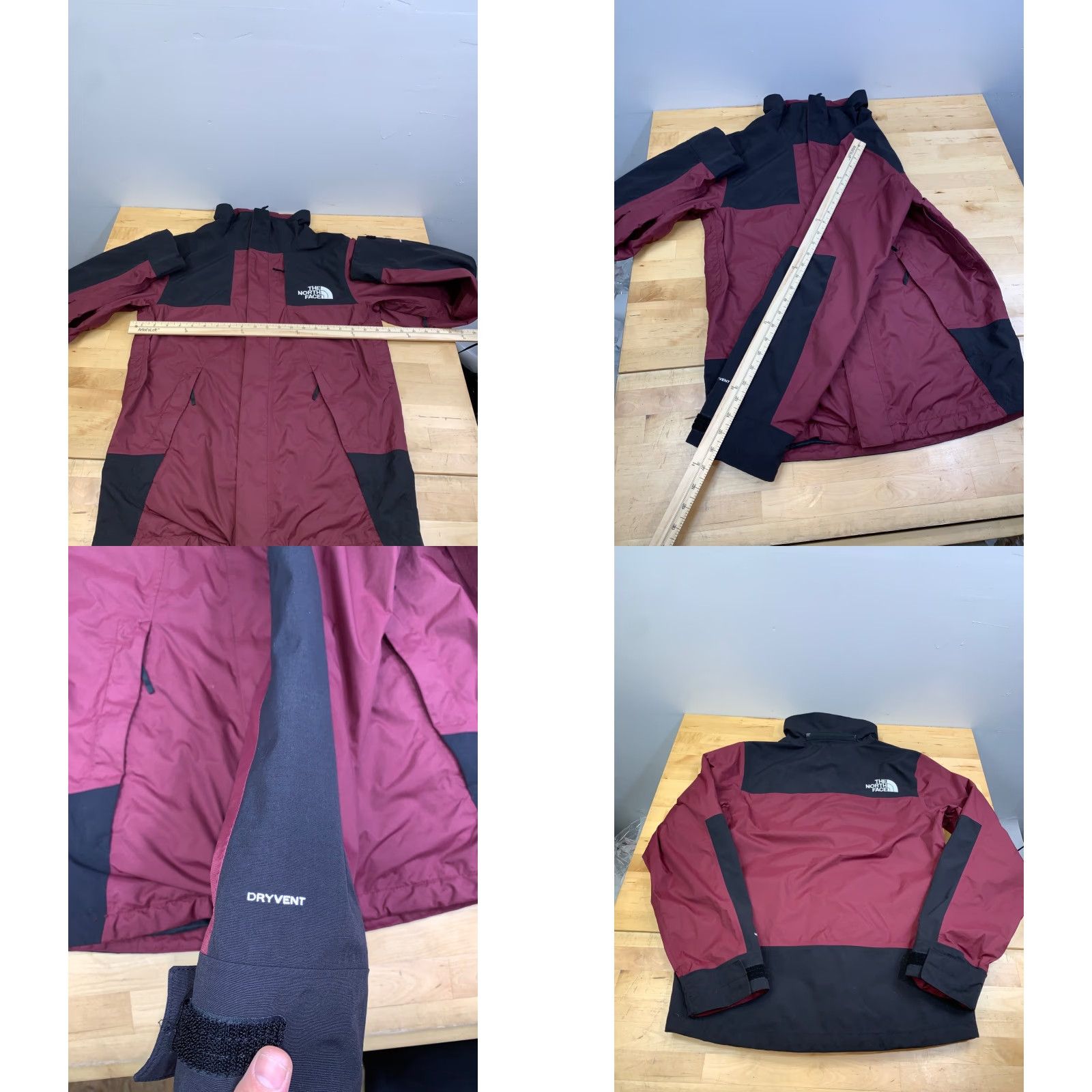 The North Face The North Face 3 in 1 Jacket Mens S Triclimate DryVent Outdoor Jacket Red 3-in-1 logo Mens Regular Winter Fall Vintage: No Size US S / EU 44-46 / 1 - 8 Thumbnail