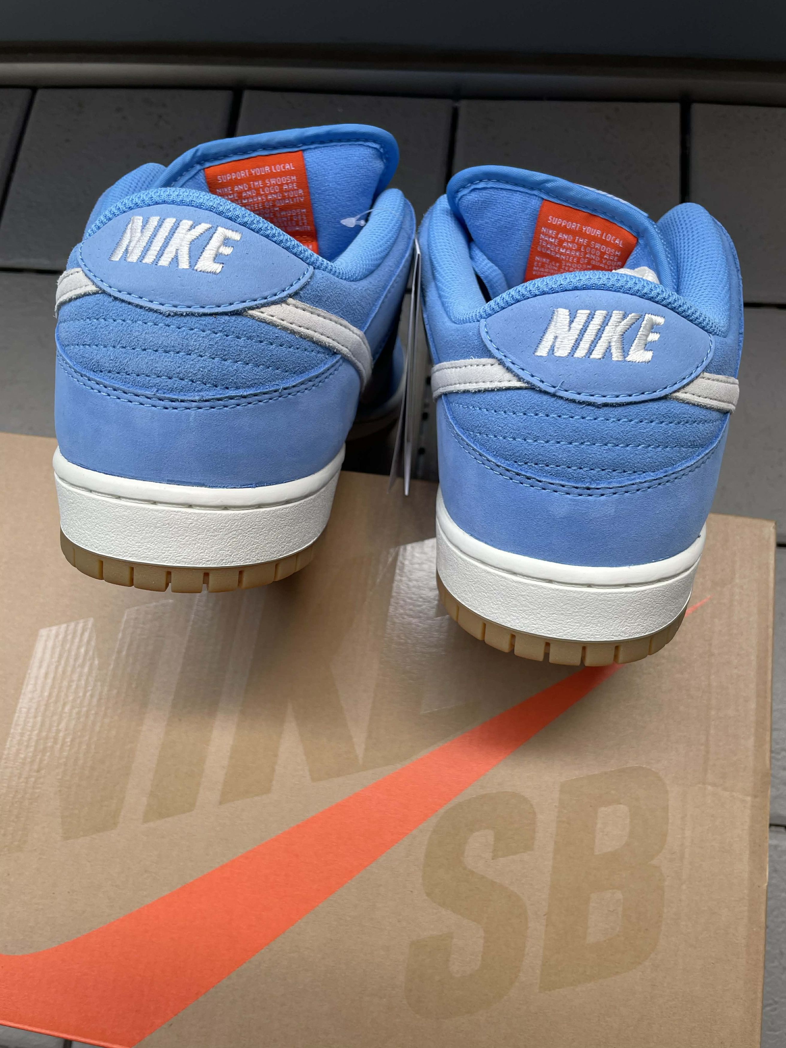 Nike Nike Sb Dunk Low ISO University Blue UNC Gum US13 Size US 13 / EU 46 - 8 Thumbnail