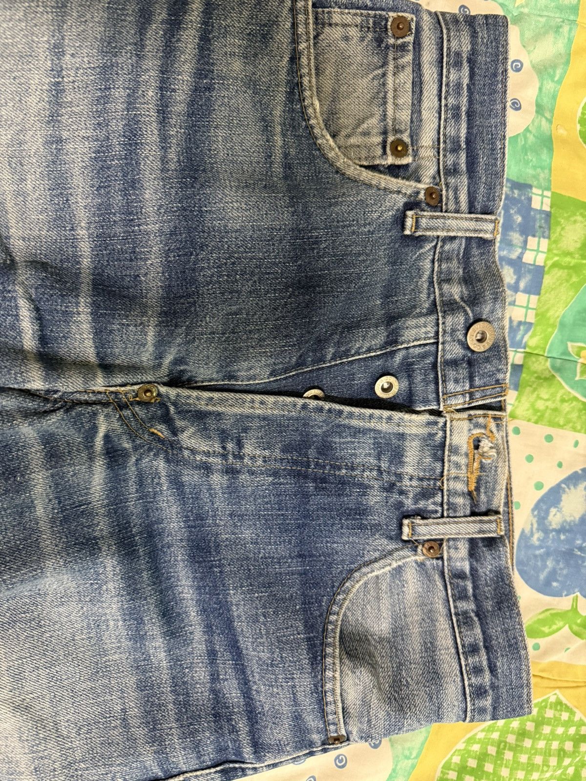 Levi's Vintage Clothing Levi’s Vintage Clothing Lot 701XX Big E Selvedge 1991. Size US 30 / EU 46 - 5 Thumbnail