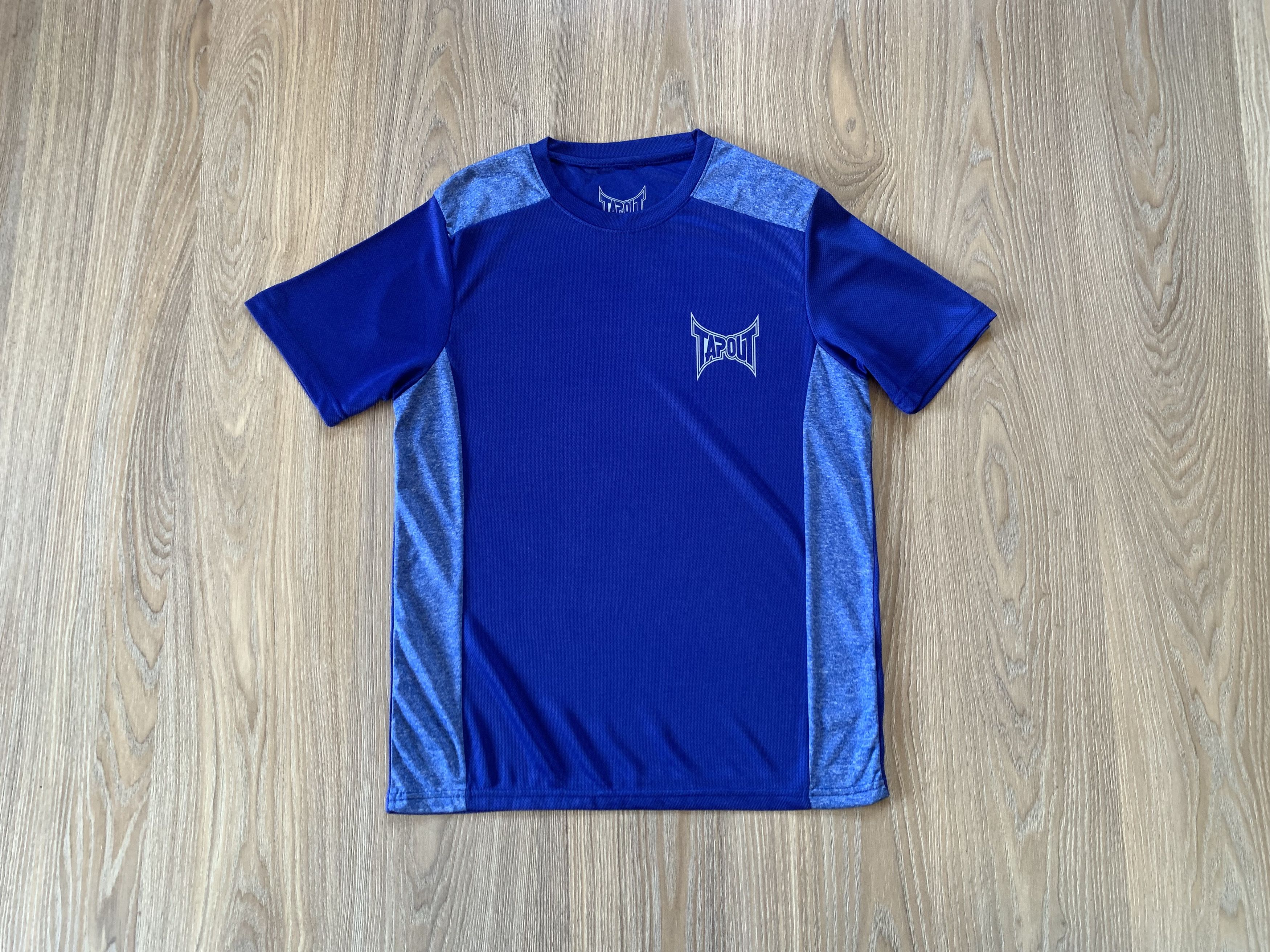 Sports Specialties × Tapout Tapout Mini Logo Blue Training T Shirt Size US S / EU 44-46 / 1 - 1 Thumbnail