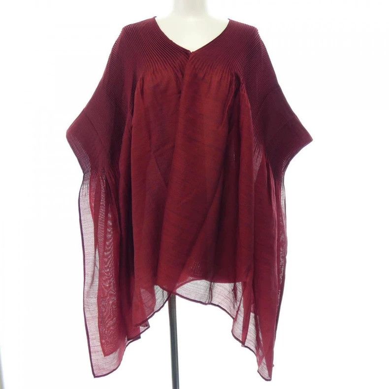 Issey Miyake Issey Miyake Mesh pleated shawl top Size M / US 6-8 / IT 42-44 - 1 Thumbnail