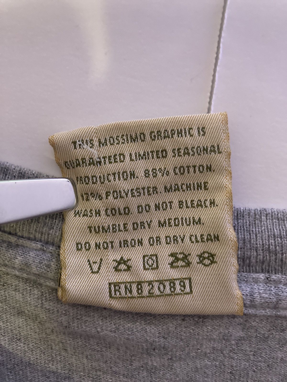 Mossimo × Vintage Vintage mossimo gray skate long sleeve Size US M / EU 48-50 / 2 - 4 Thumbnail