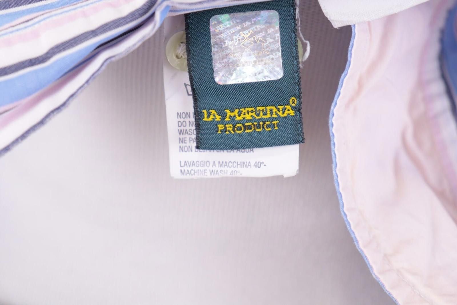 La Martina La Martina Buenos Aires Multicolor Striped Shirt XXL Size US XXL / EU 58 / 5 - 12 Thumbnail