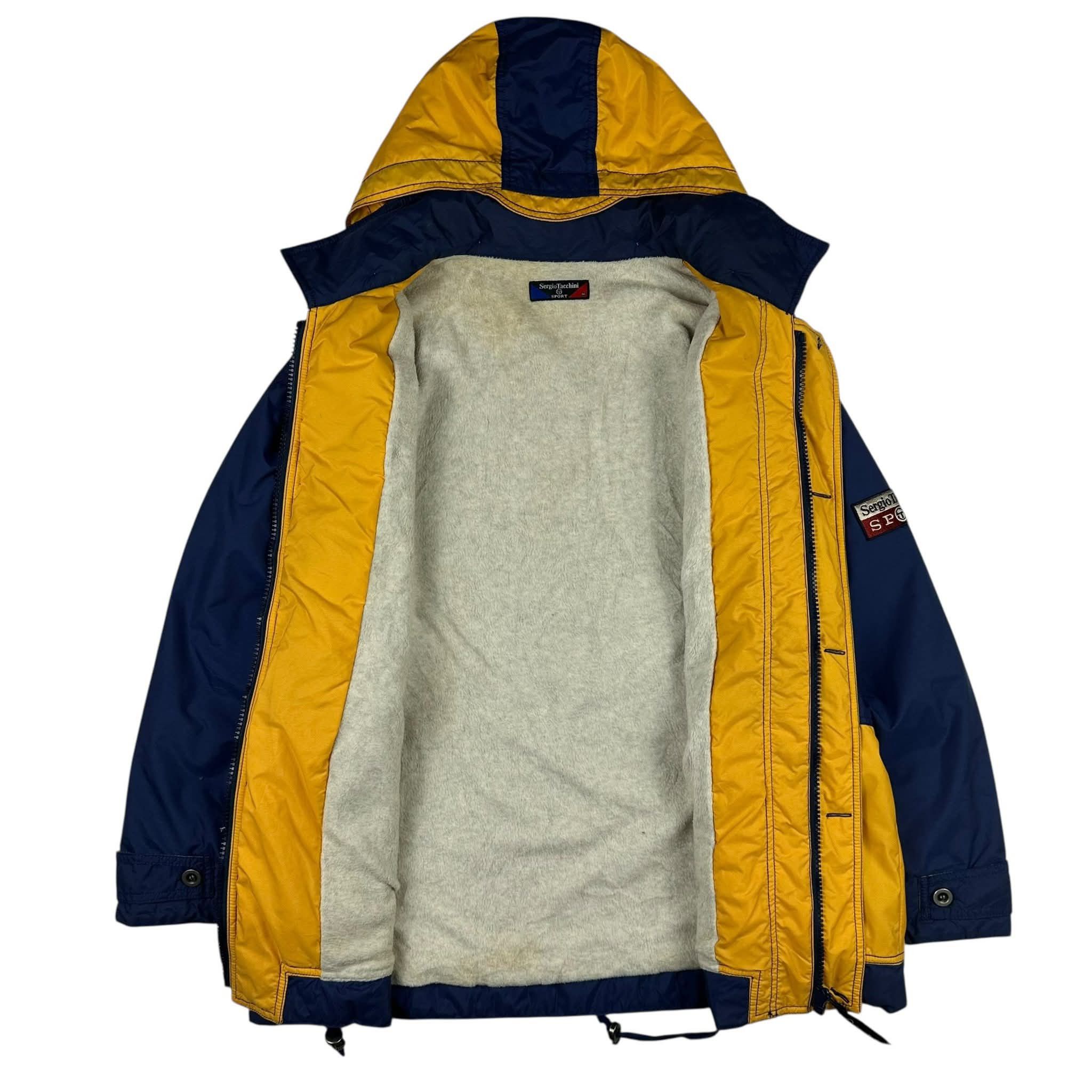 Sergio Tacchini Vintage Sergio Tacchini Hoodie Jackets Winters Size US XL / EU 56 / 4 - 4 Thumbnail