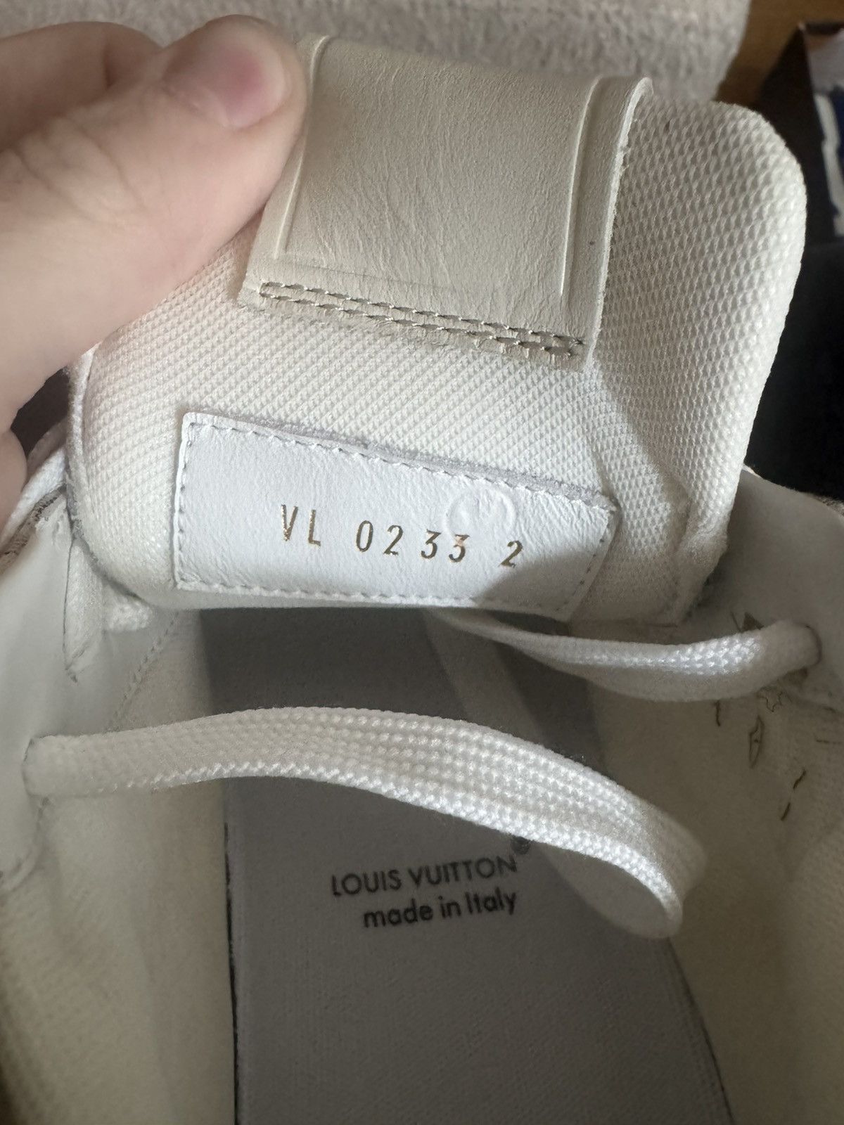 Louis Vuitton Louis Vuitton Trainer Beige Stripes Size US 4.5 / IT 34.5 - 6 Thumbnail