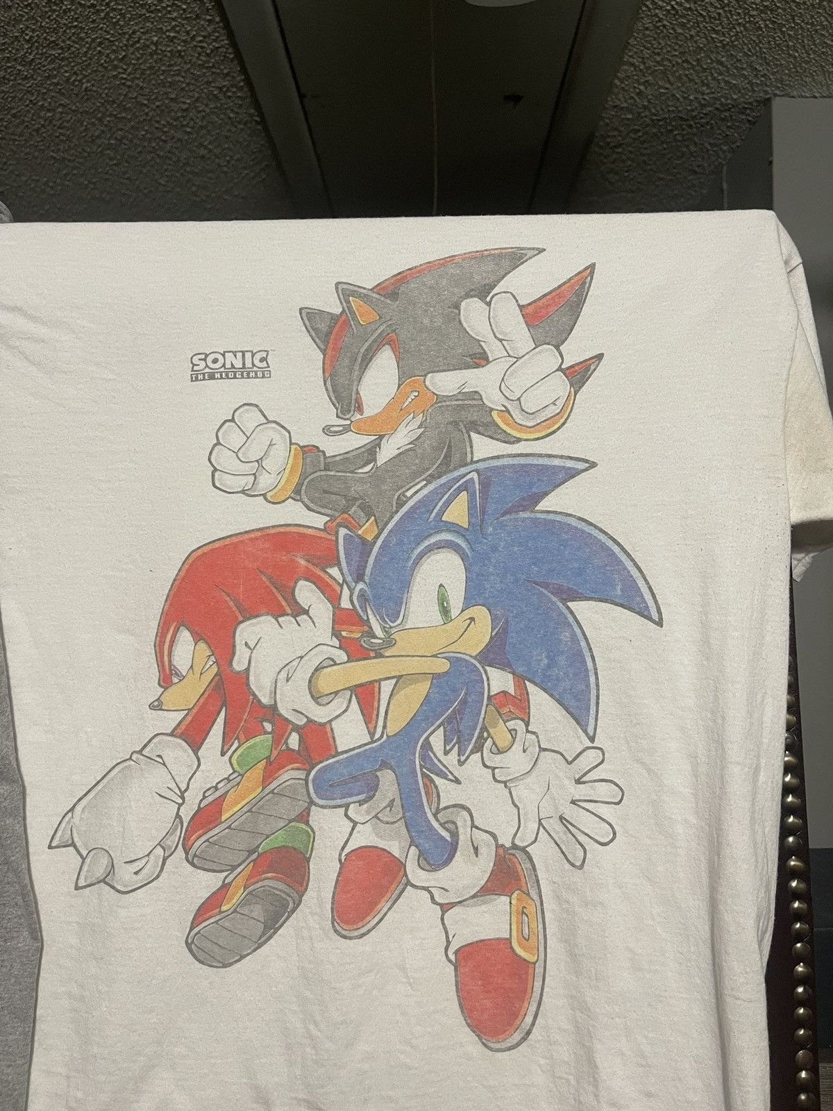 Vintage VINTAGE SONIC THE HEDGEHOG GRAPHIC TEE Size US L / EU 52-54 / 3 - 4 Thumbnail