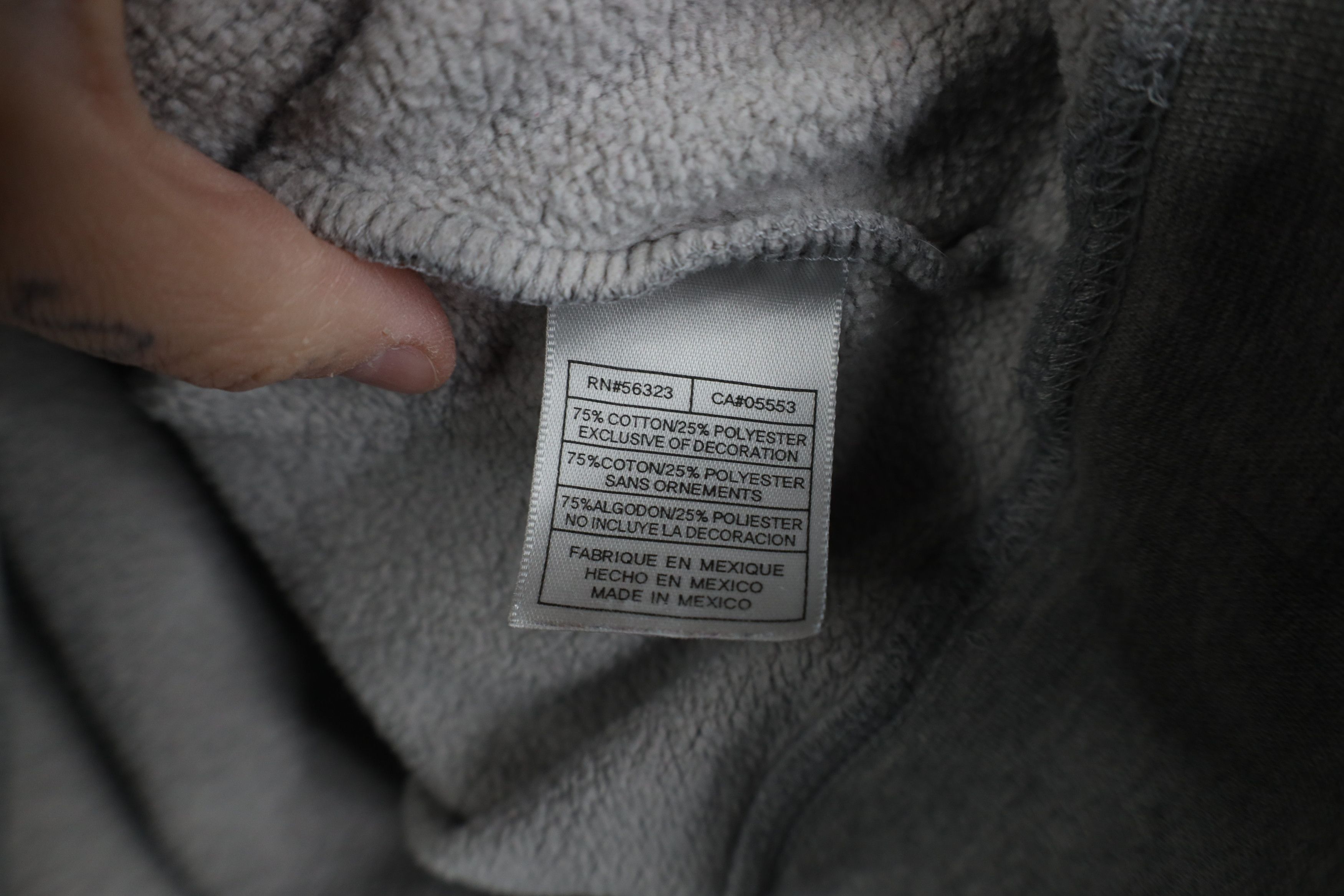 Nike Vintage Nike Swoosh University of Michigan Hoodie Gray Size US M / EU 48-50 / 2 - 12 Thumbnail