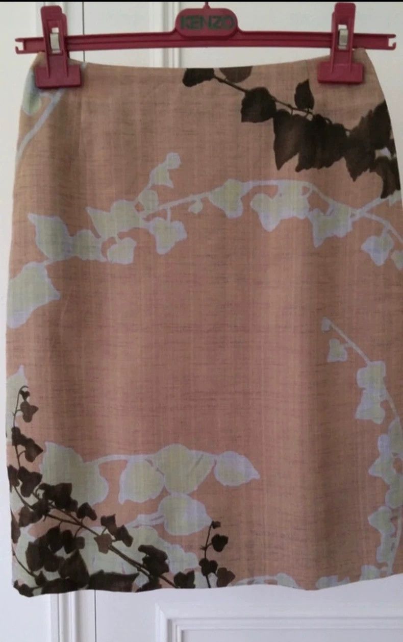 Kenzo KENZO sizeS Lotus moonlight skirt Size 27" / US 4 / IT 40 - 2 Thumbnail